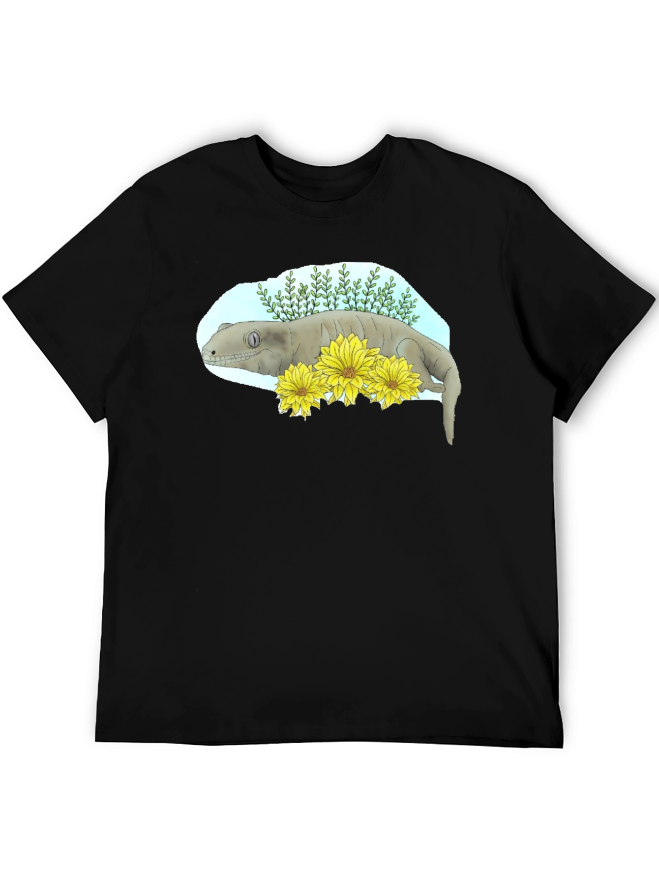 Crested Gecko Graphic Tee - Unique Reptile Lovers Shirt