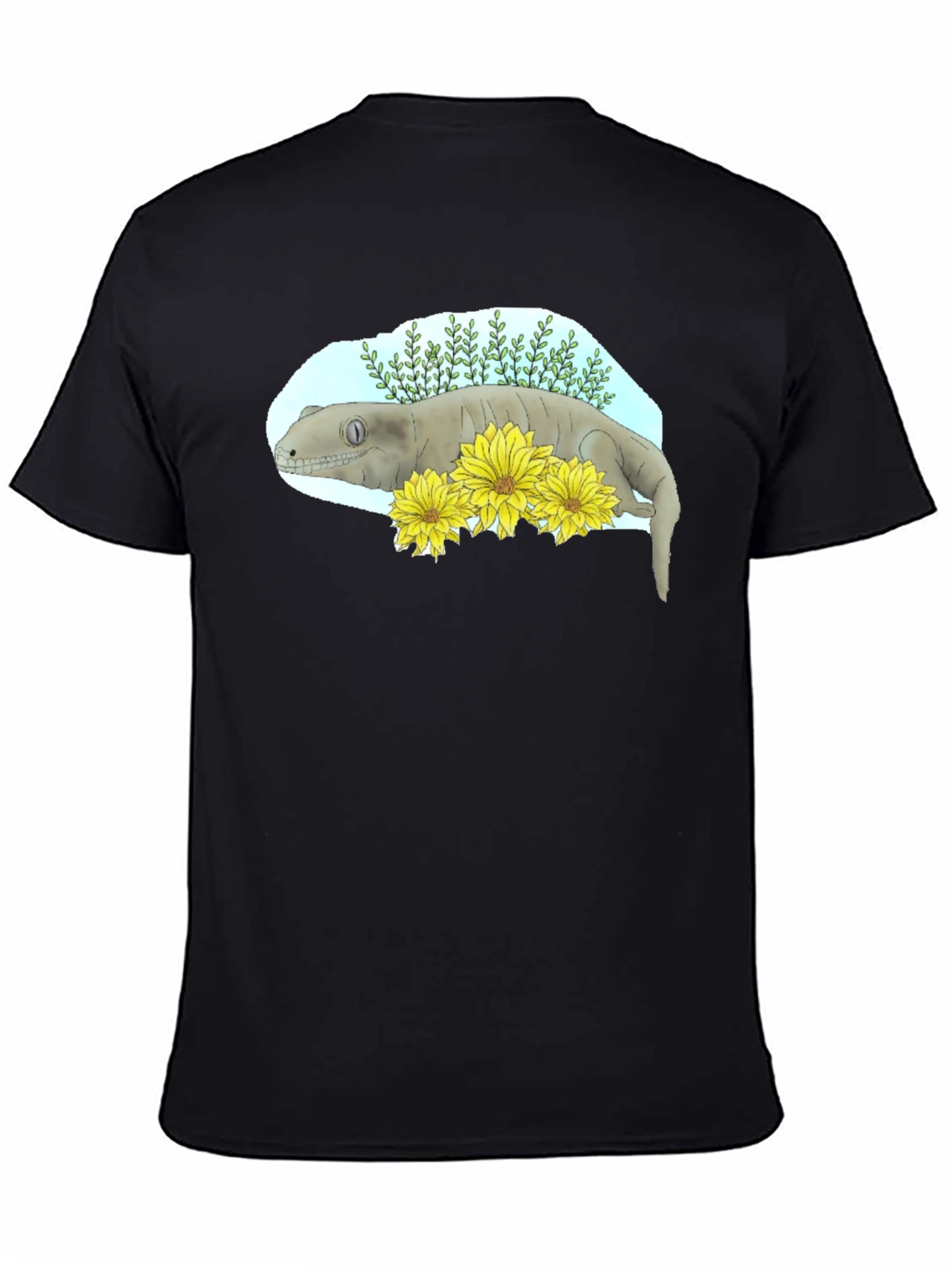 Crested Gecko Graphic Tee - Unique Reptile Lovers Shirt
