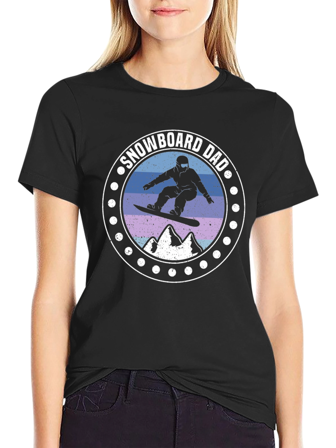 Snowboard Dad Graphic T-Shirt