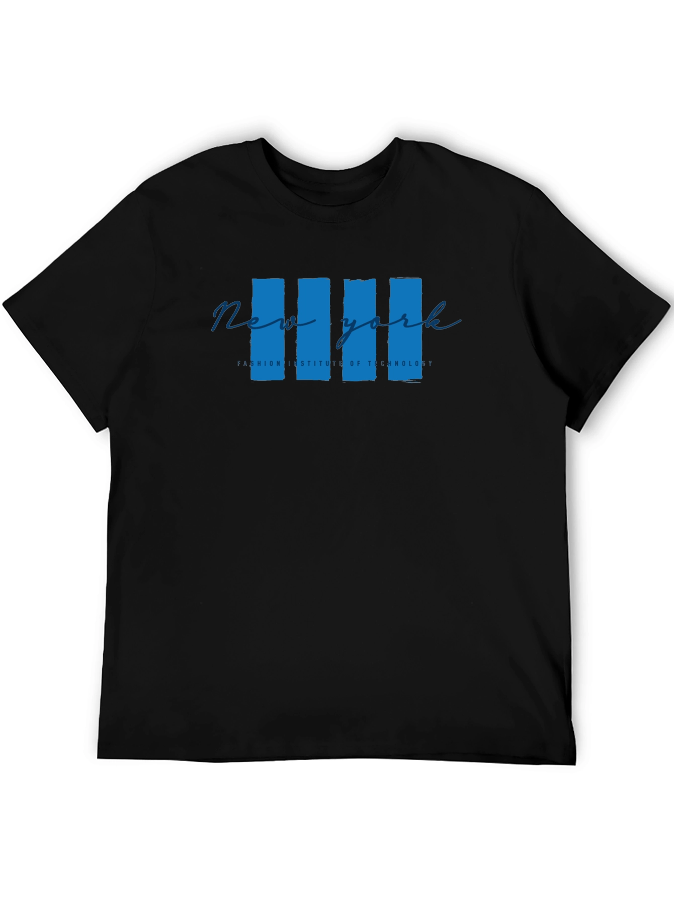 New York FIT Black Graphic Tee