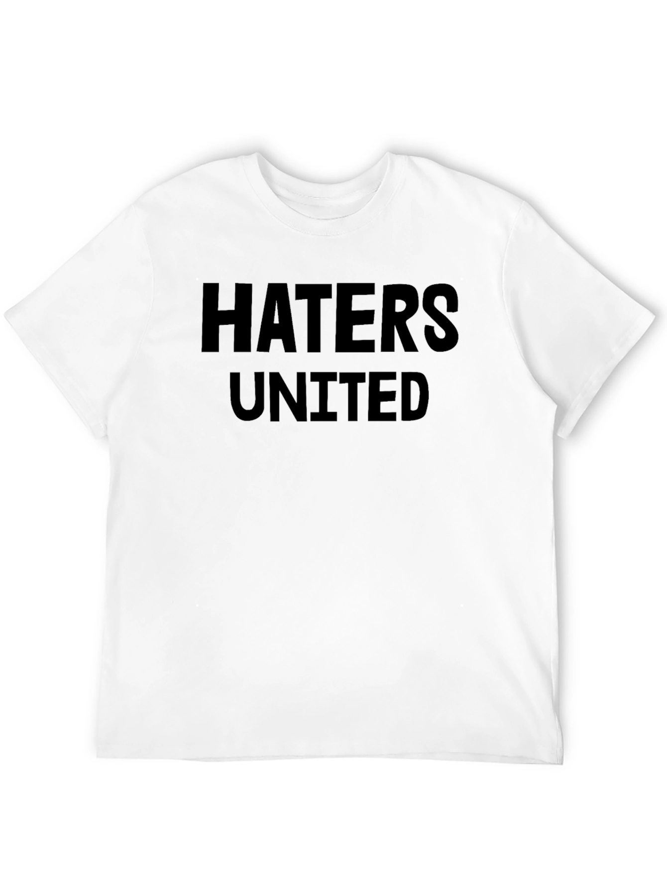 Haters United Black T-Shirt