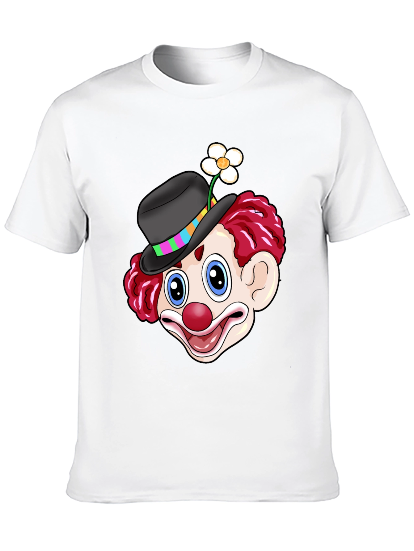 Clown Graphic Tee - Fun Novelty Shirt