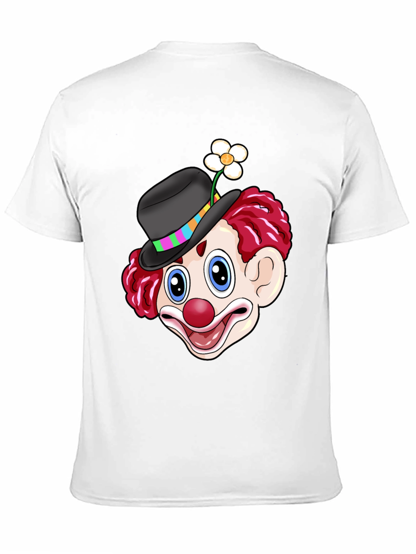 Clown Graphic Tee - Fun Novelty Shirt