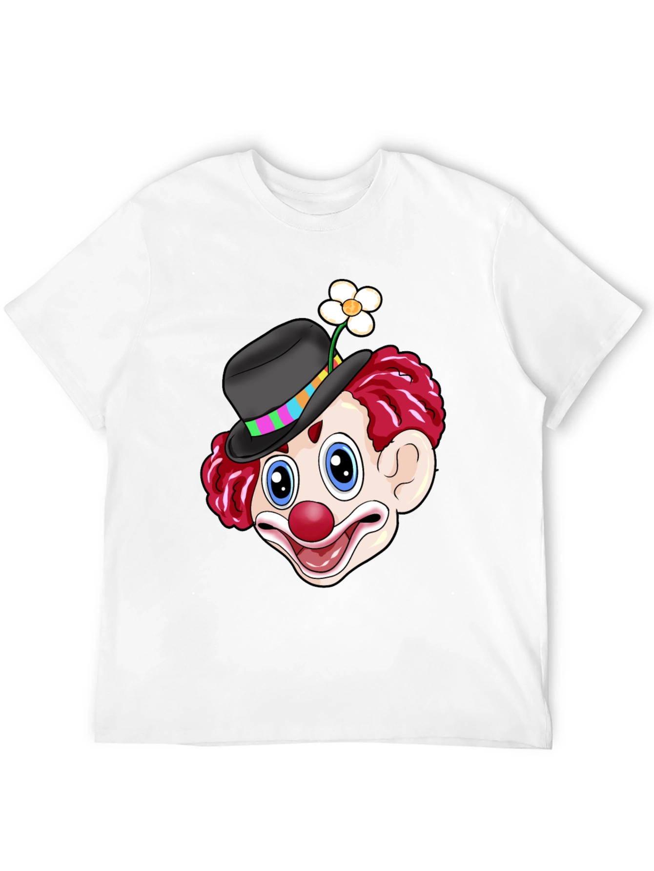Clown Graphic Tee - Fun Novelty Shirt