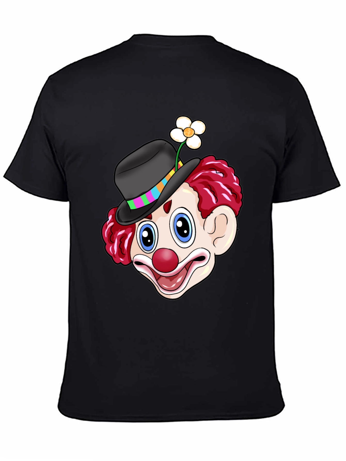 Clown Graphic Tee - Fun Novelty Shirt