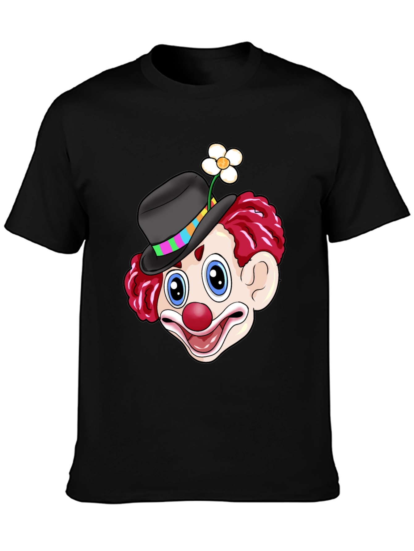 Clown Graphic Tee - Fun Novelty Shirt