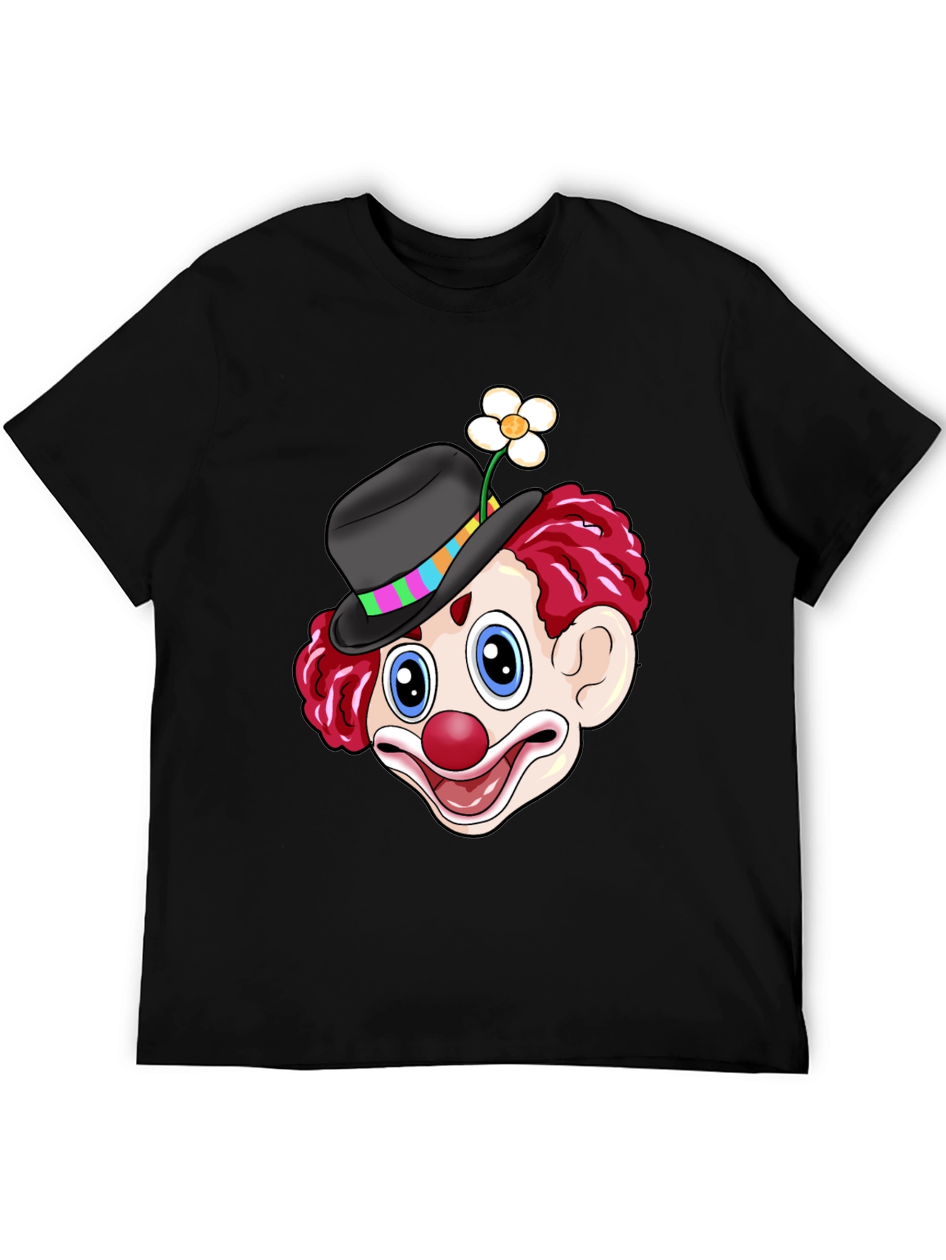 Clown Graphic Tee - Fun Novelty Shirt