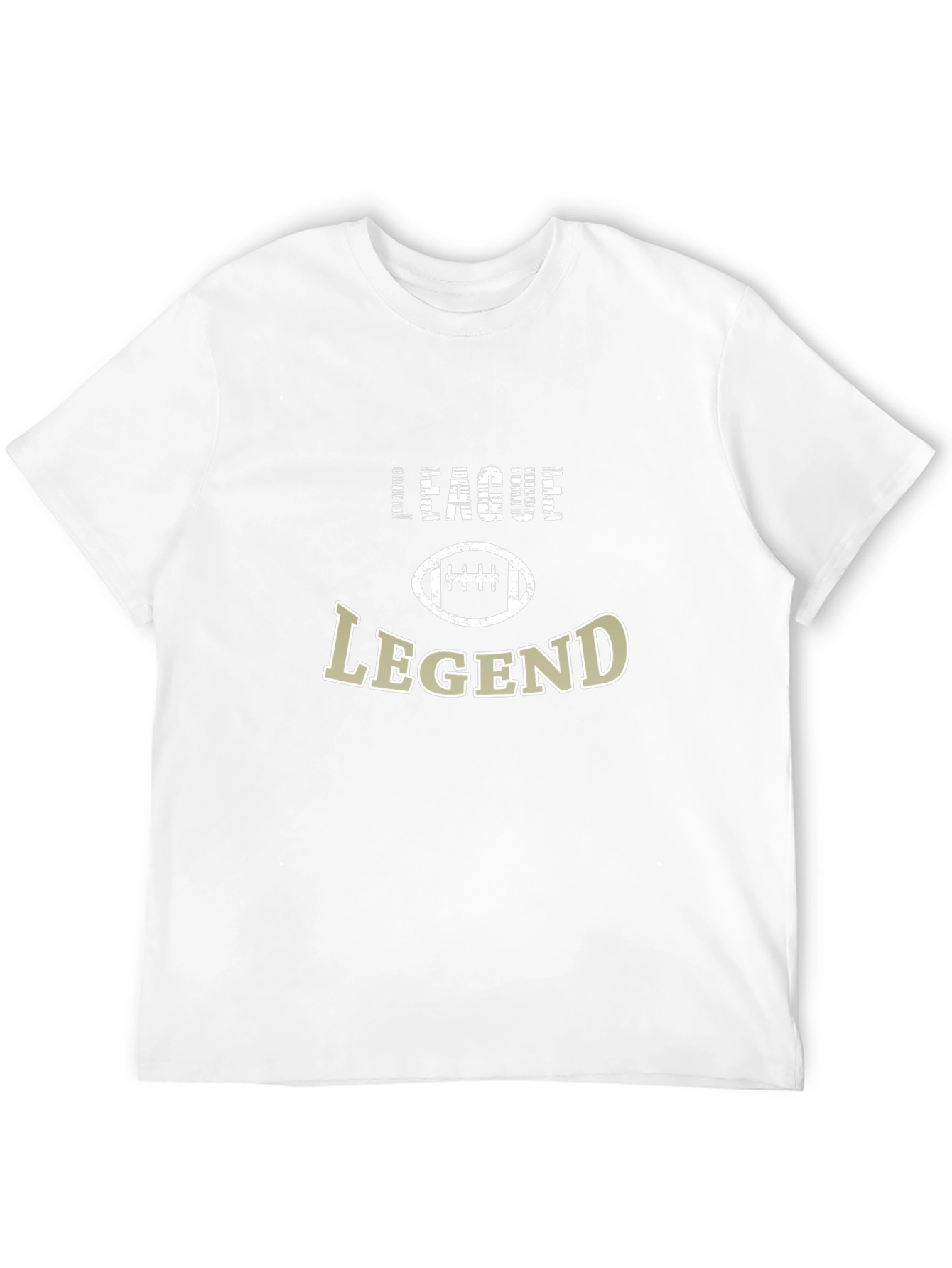 League Legend Football Graphic Tee - Black