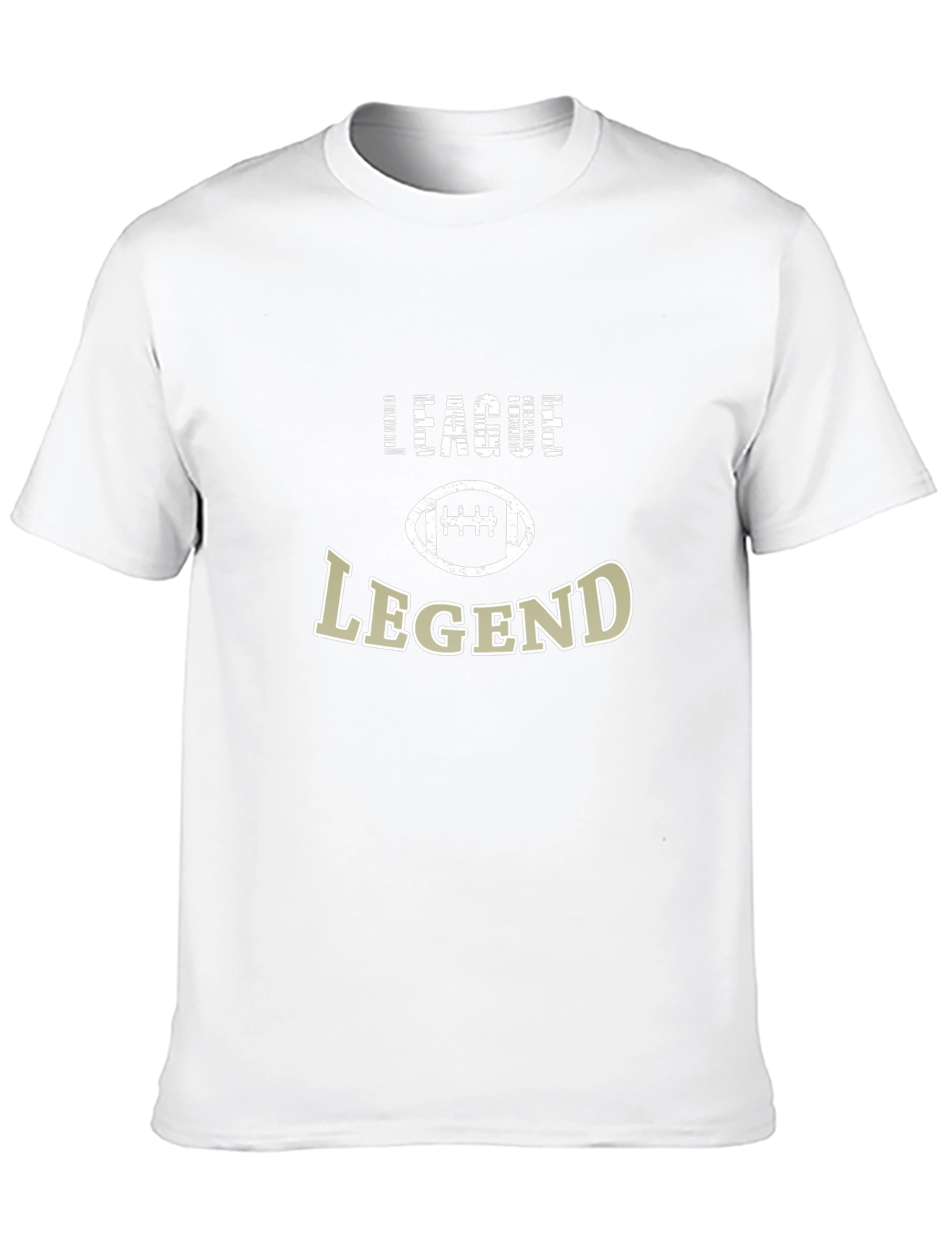 League Legend Football Graphic Tee - Black