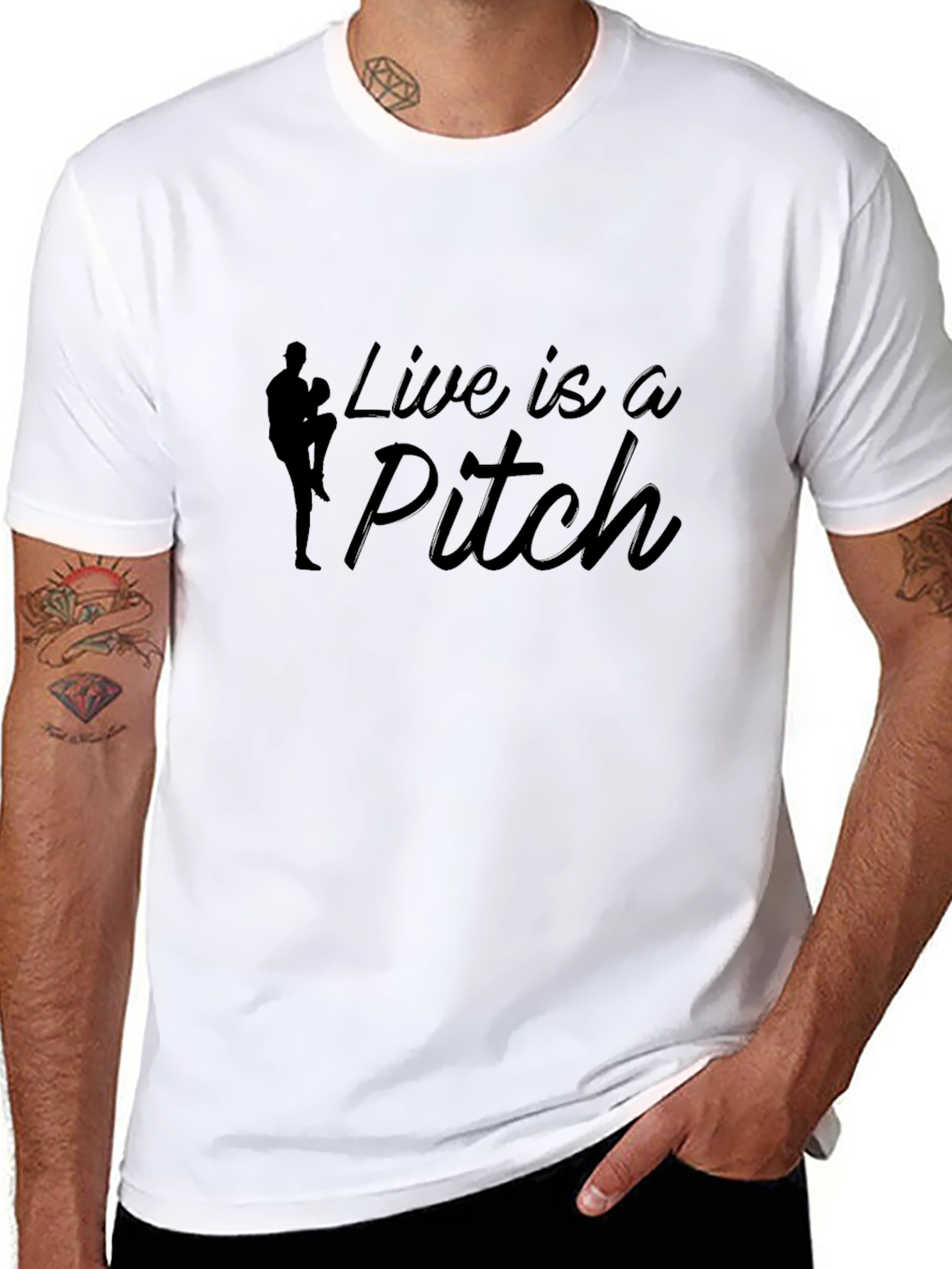 Live is a Pitch Black T-Shirt