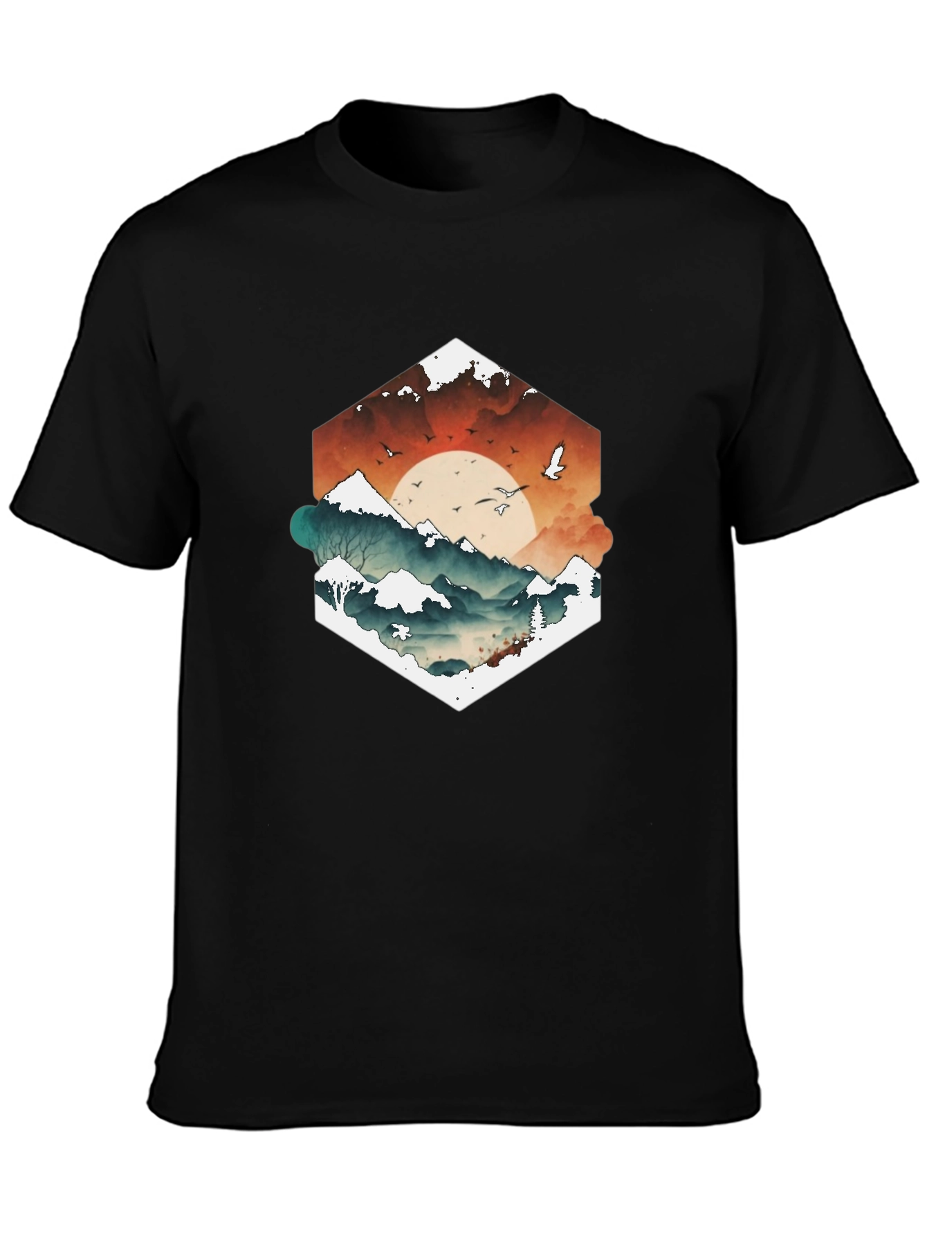 Mountain Sunset Graphic Tee