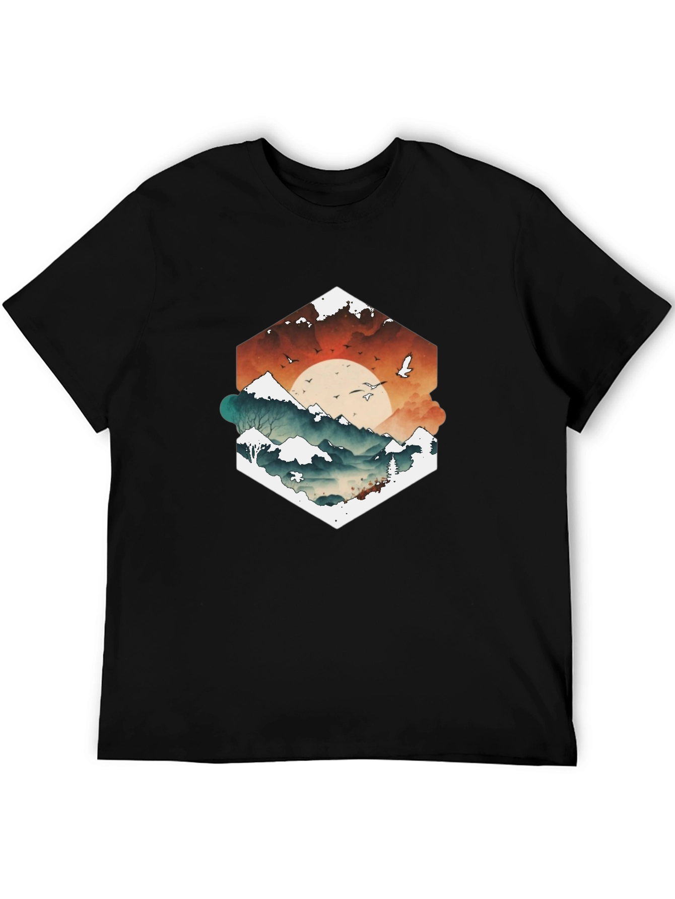 Mountain Sunset Graphic Tee