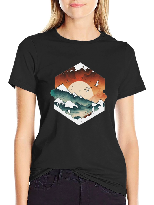 Mountain Sunset Graphic Tee