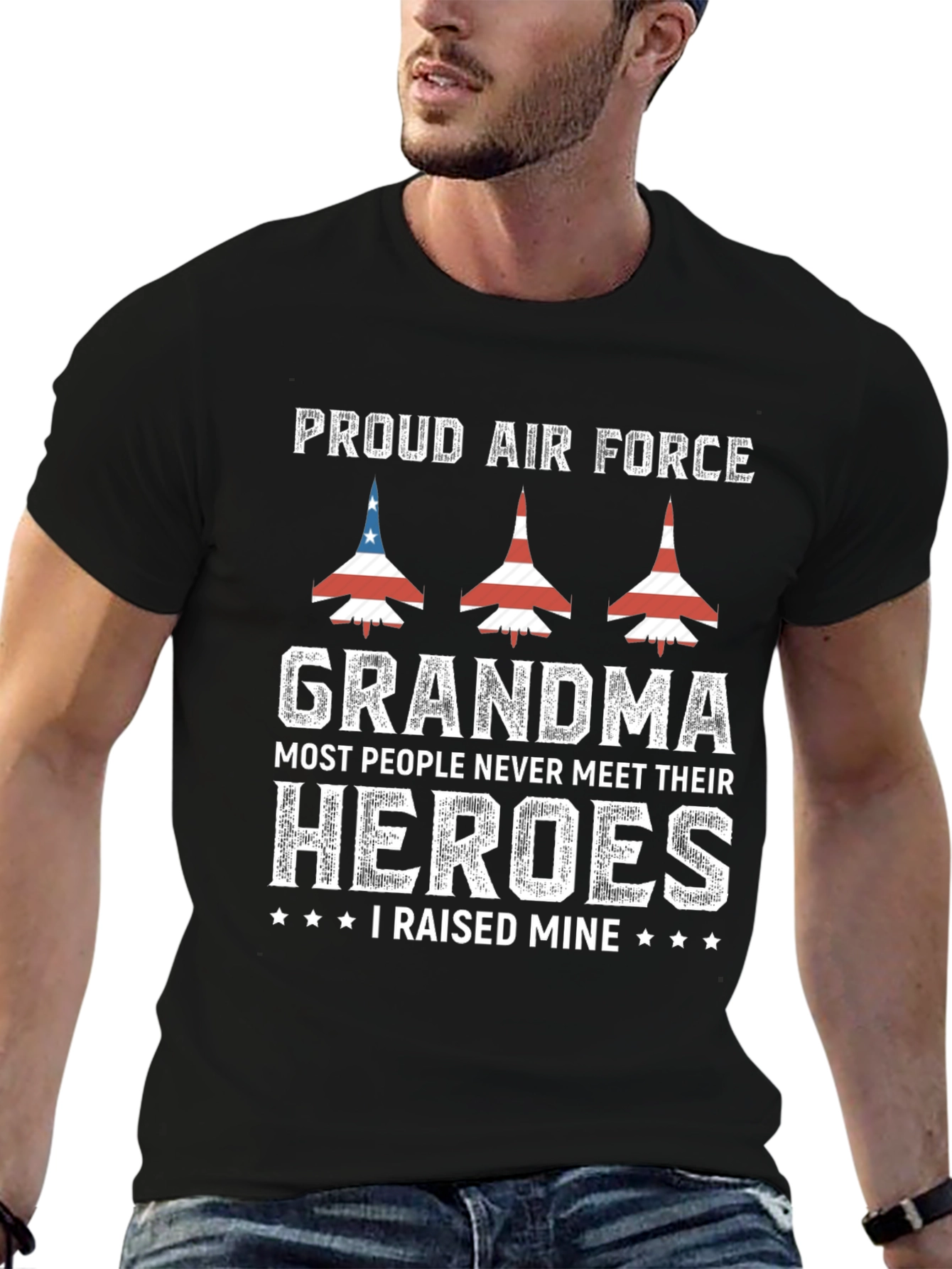 Proud Air Force Grandma T-Shirt