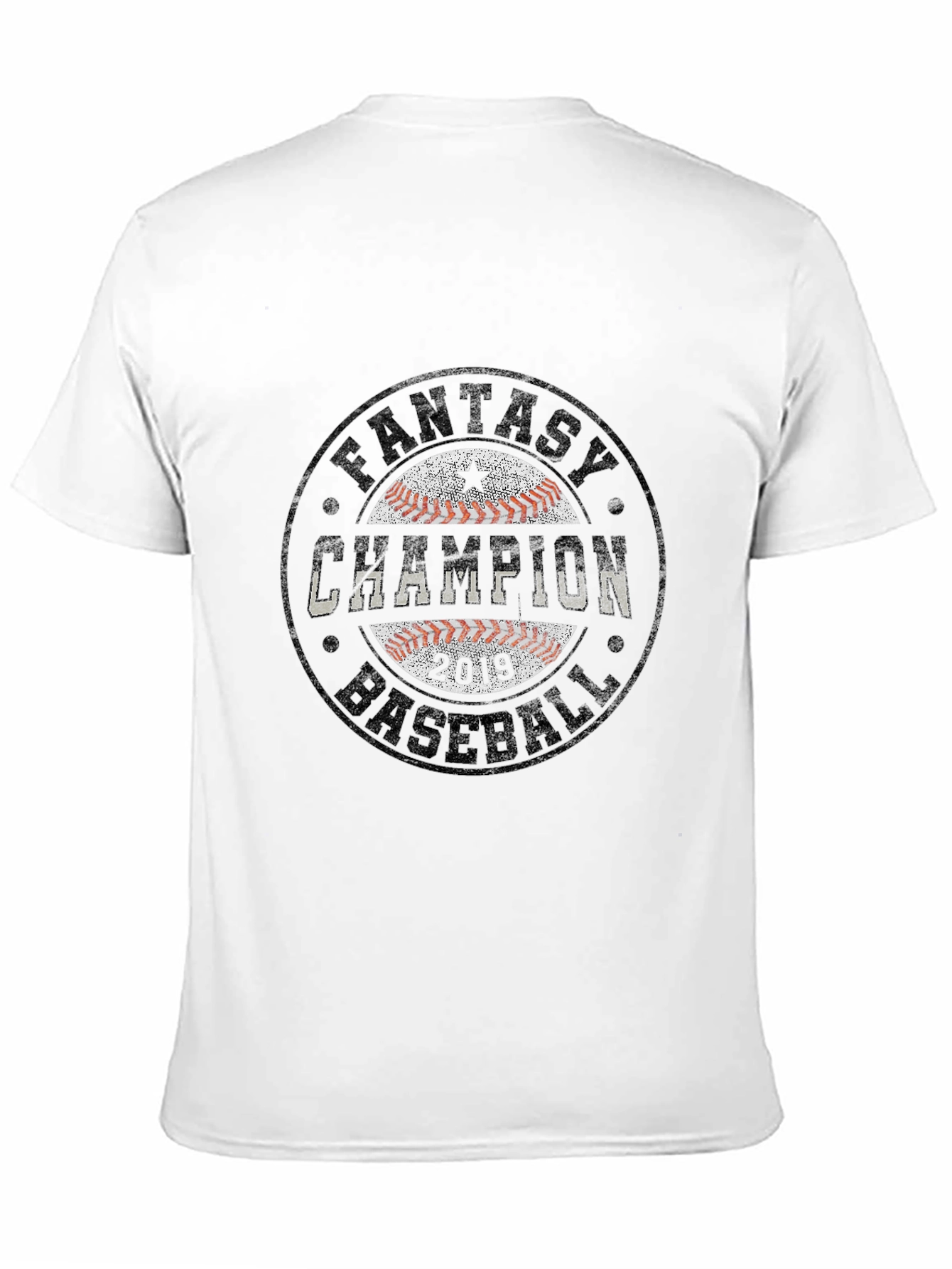 Fantasy Baseball Champion 2019 Black T-Shirt