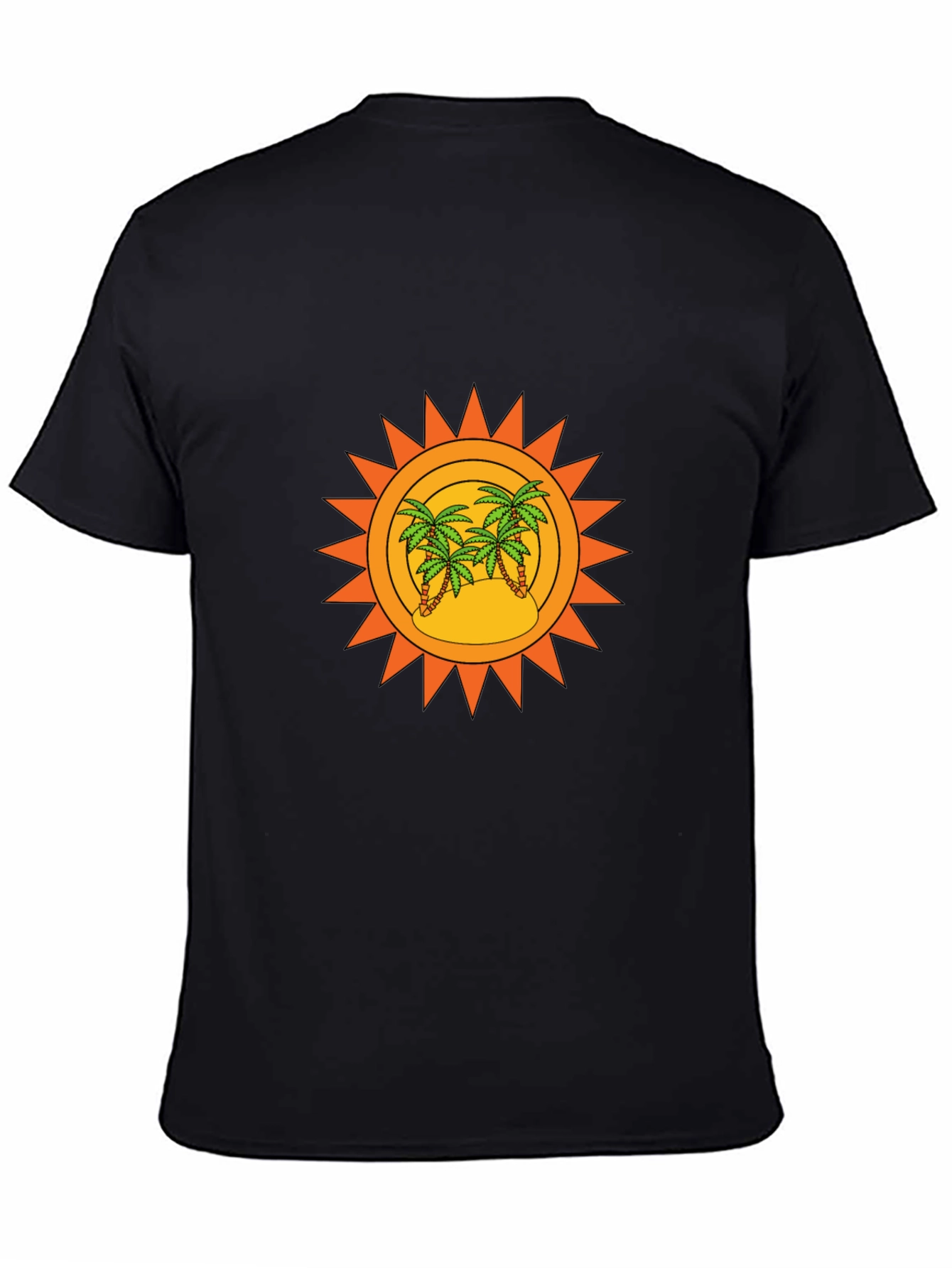 Island Sun Graphic Tee - Tropical Vibe