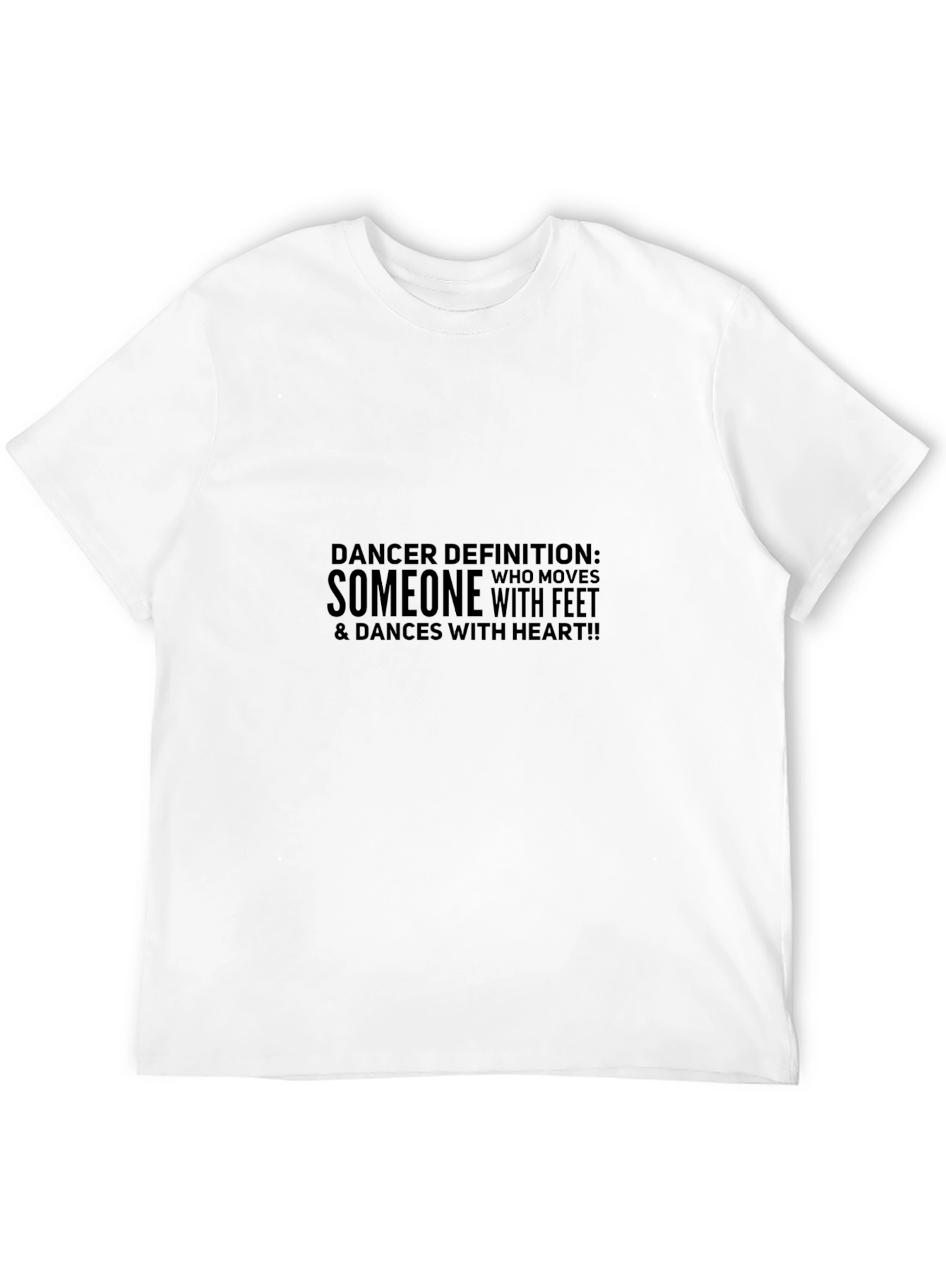 Dancer Definition Graphic T-Shirt - Black
