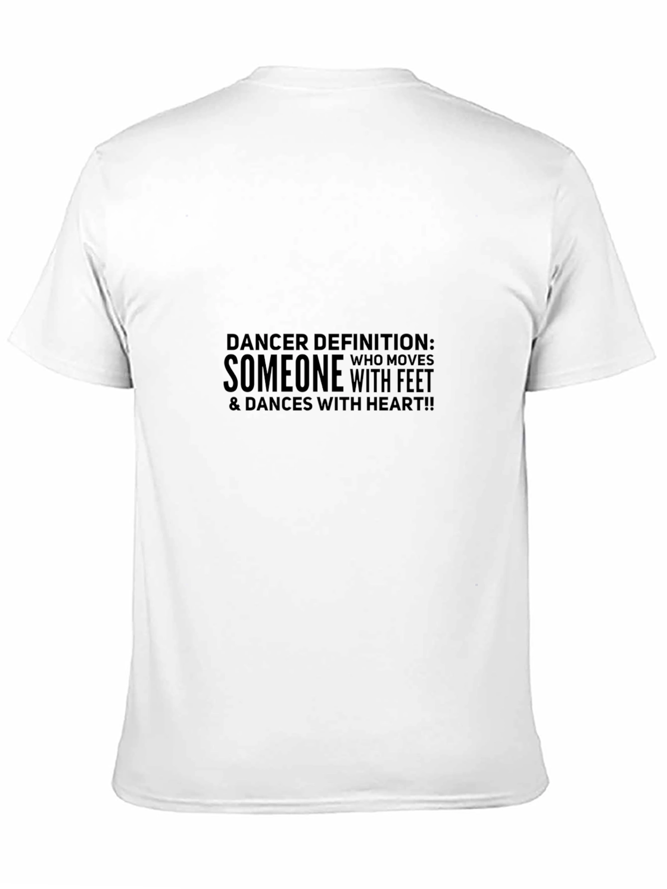 Dancer Definition Graphic T-Shirt - Black