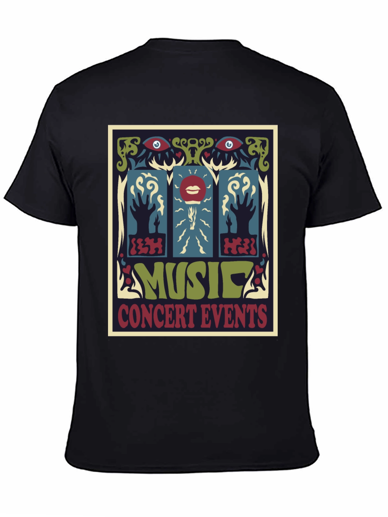 Retro Music Concert Events Graphic T-Shirt