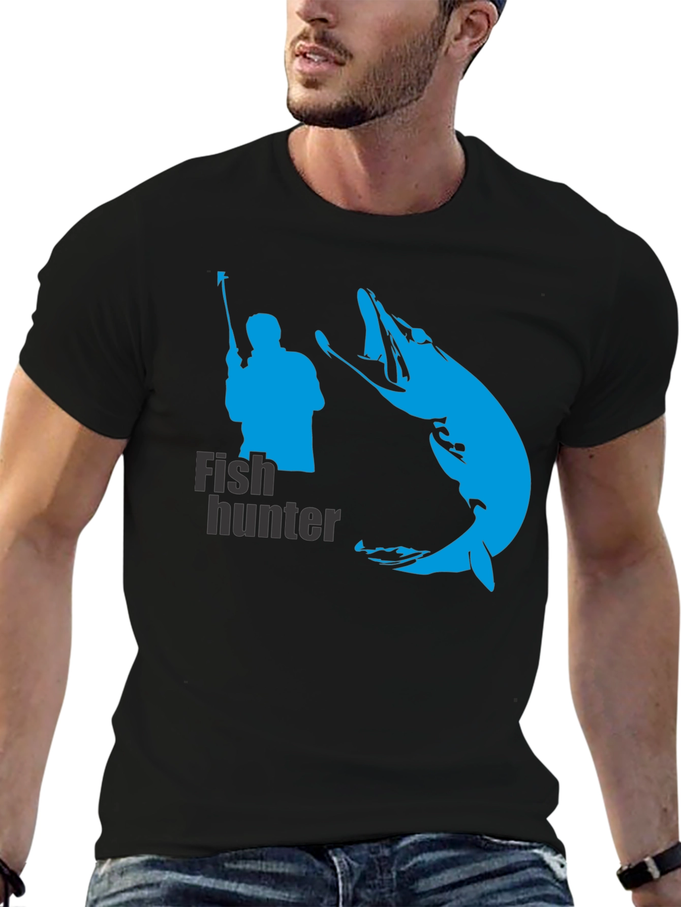 Fish Hunter Graphic Tee - Anglers Dream