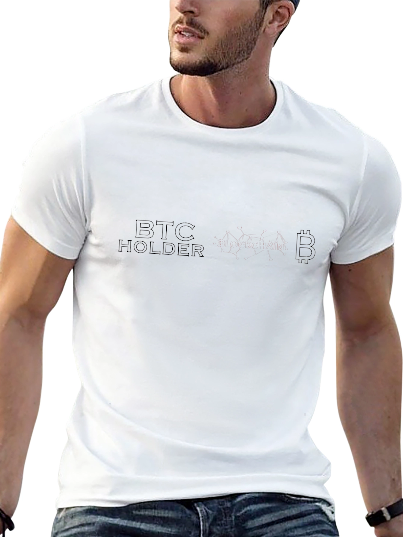 Bitcoin Holder T-Shirt - Crypto Enthusiast Tee