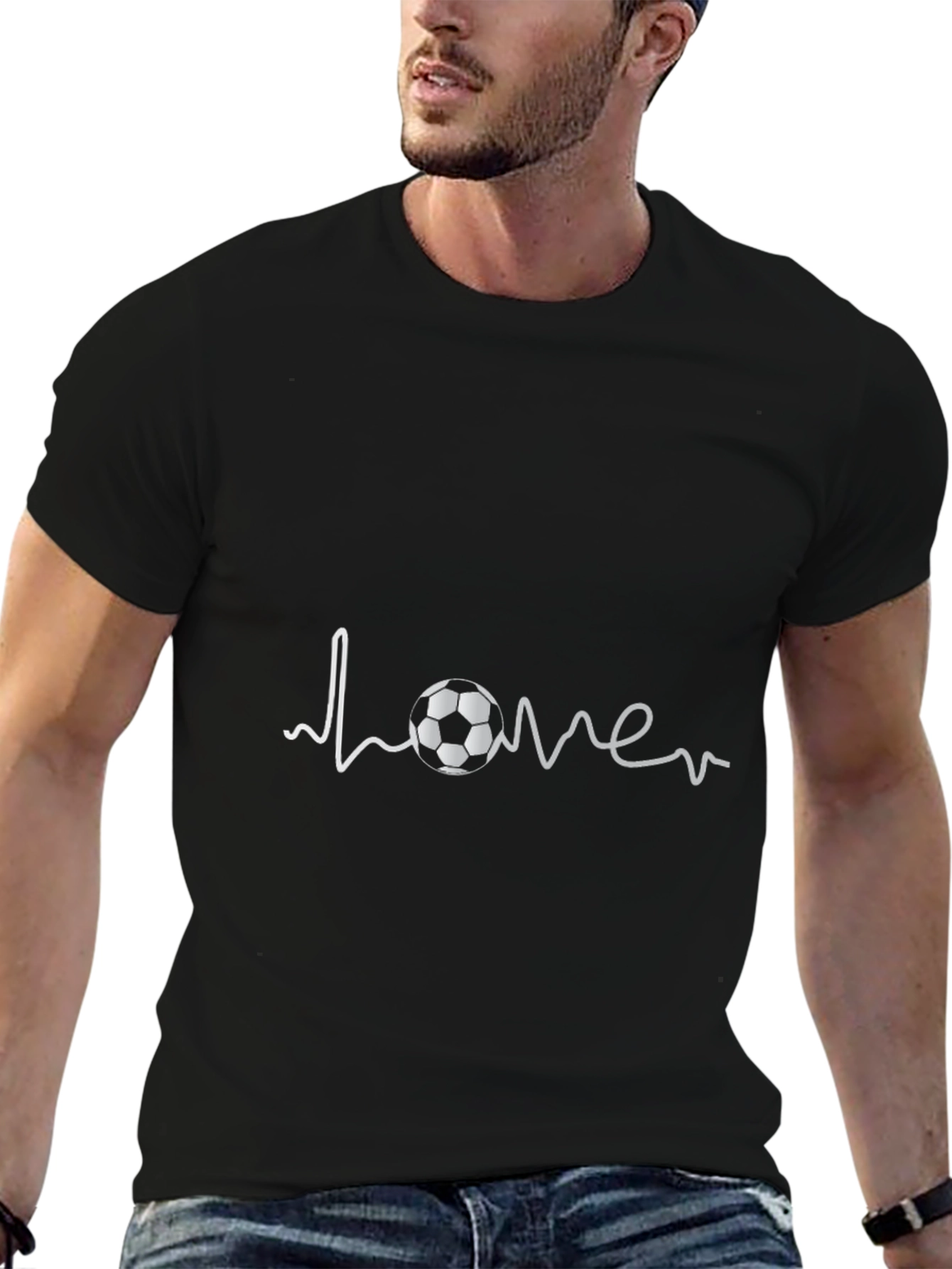 Soccer Heartbeat T-Shirt - Passion for the Game!