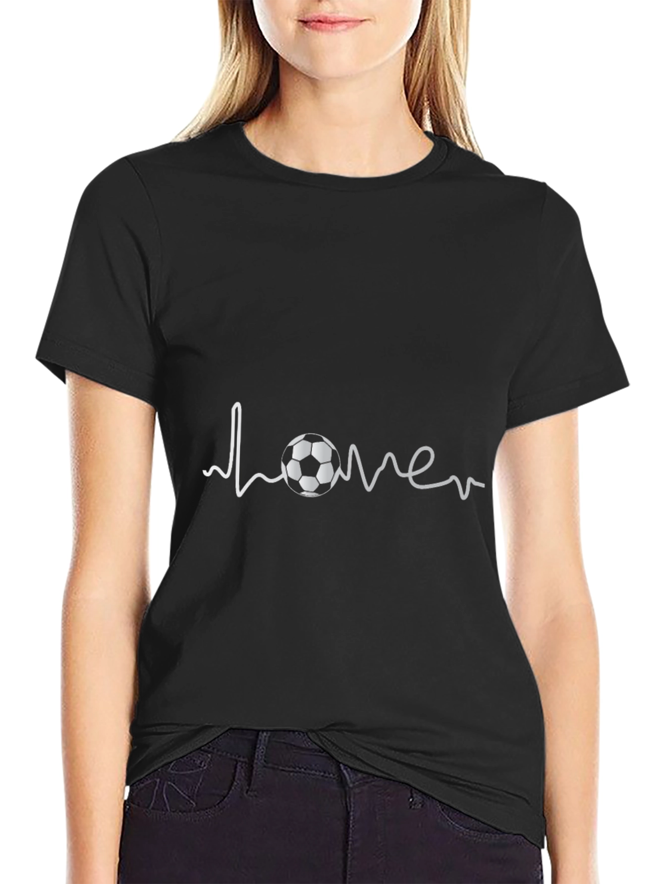 Soccer Heartbeat T-Shirt - Passion for the Game!