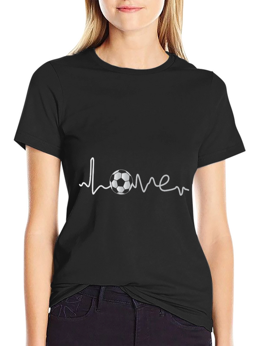 Soccer Heartbeat T-Shirt - Passion for the Game!