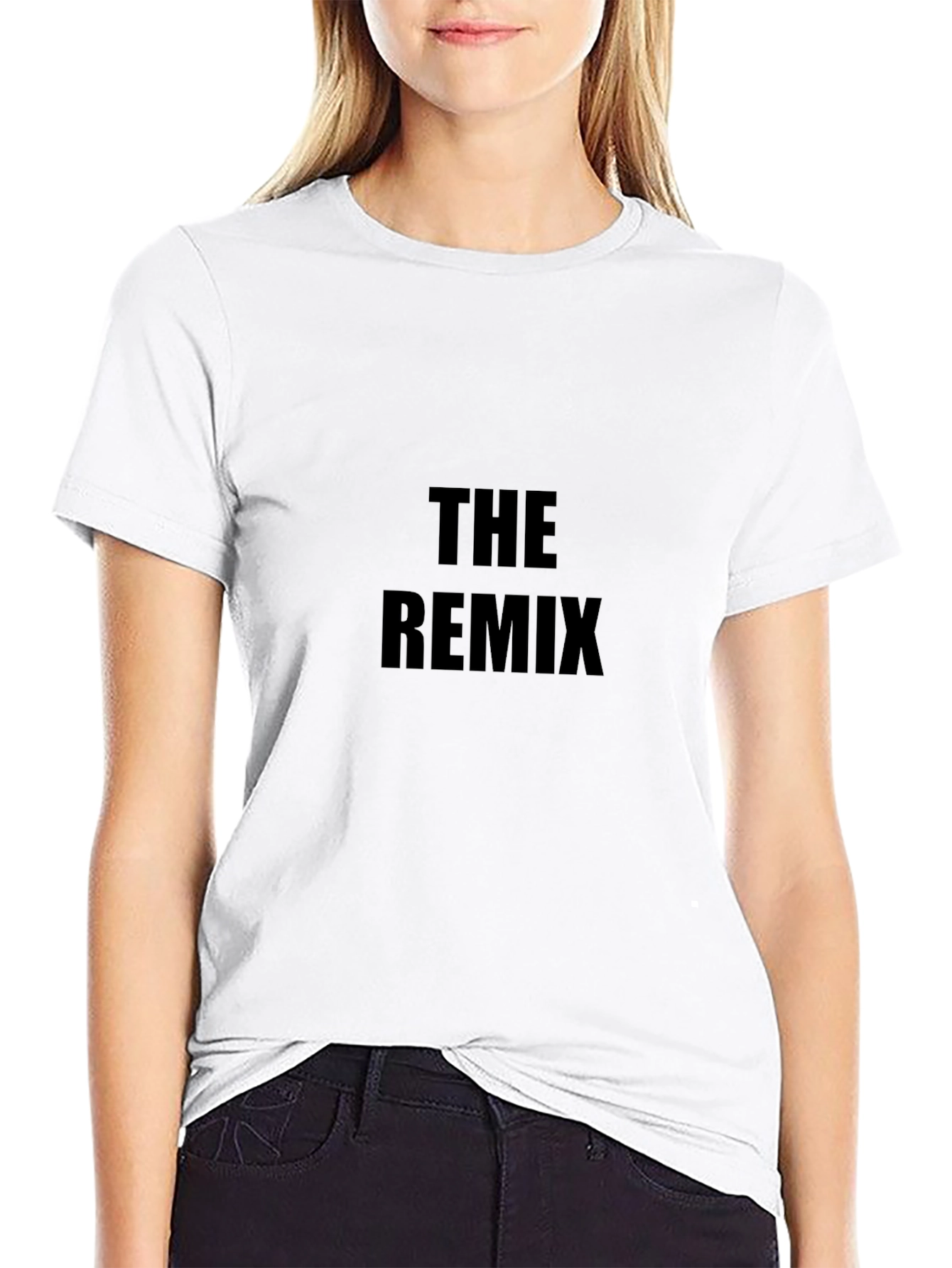 The Remix Black Graphic T-Shirt - Modern Streetwear