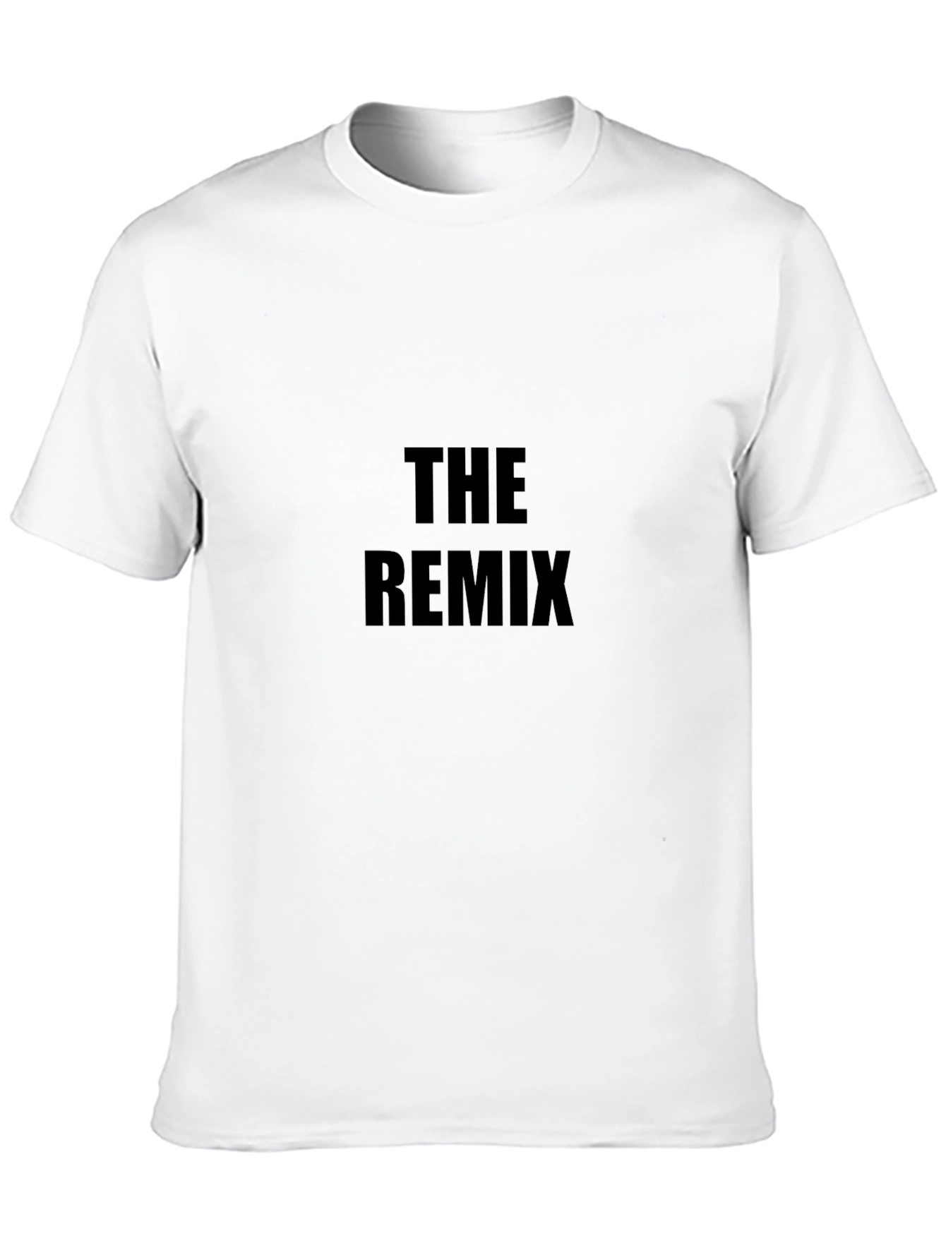 The Remix Black Graphic T-Shirt - Modern Streetwear