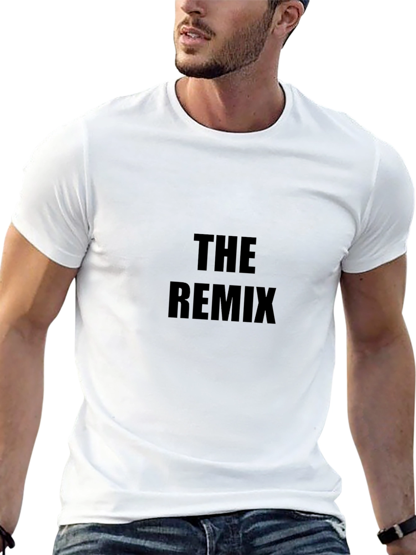 The Remix Black Graphic T-Shirt - Modern Streetwear