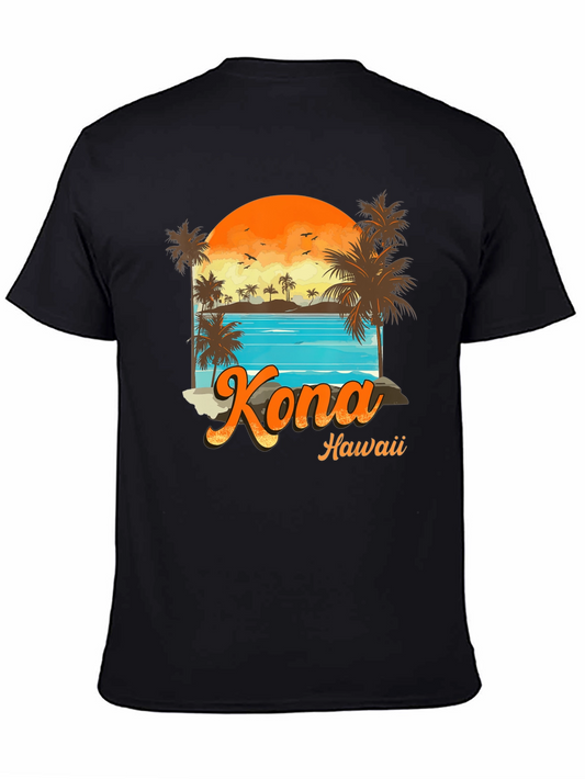 Kona Hawaii Graphic T-Shirt - Island Vibes Tee