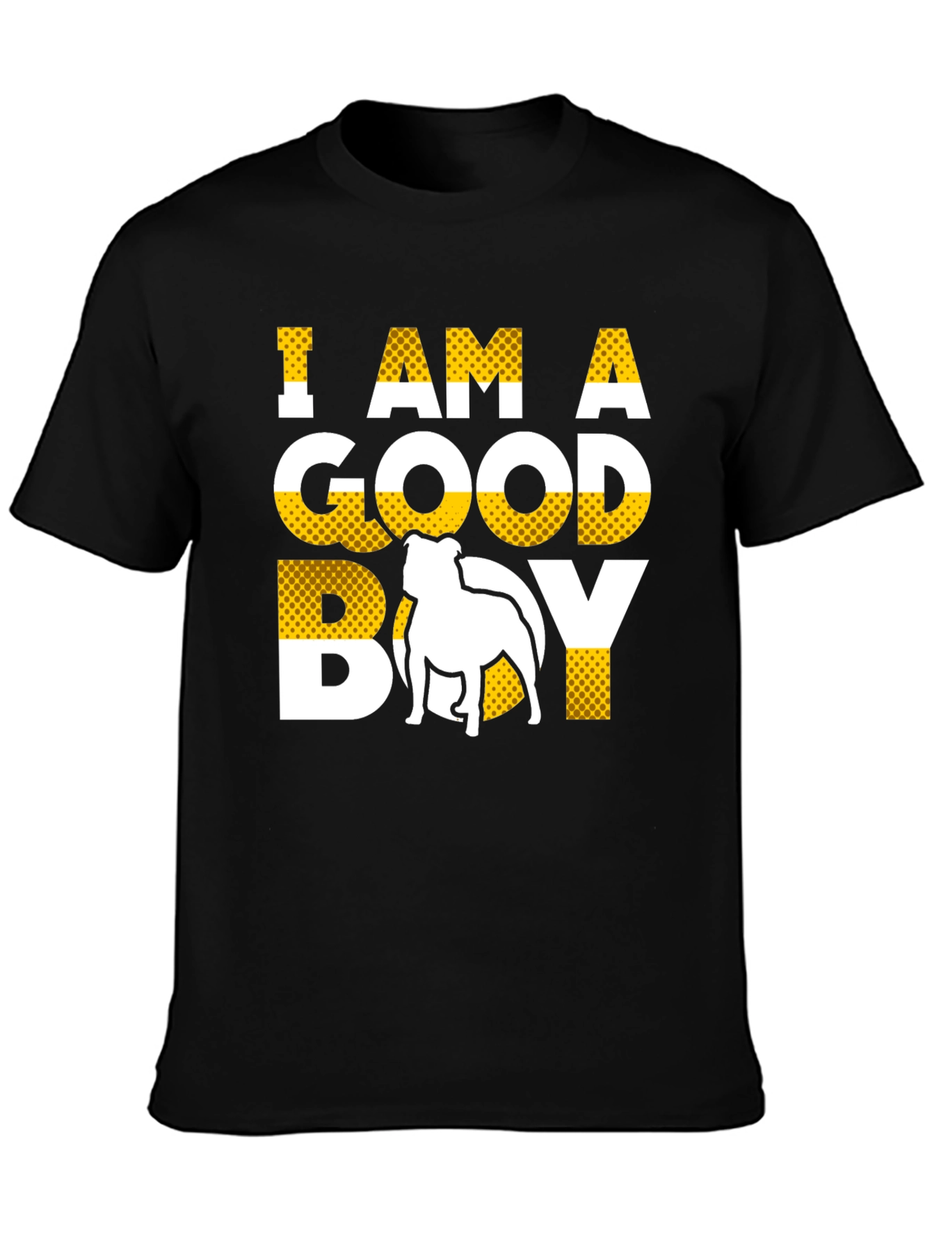 I Am A Good Boy Graphic Tee Bulldog Lover