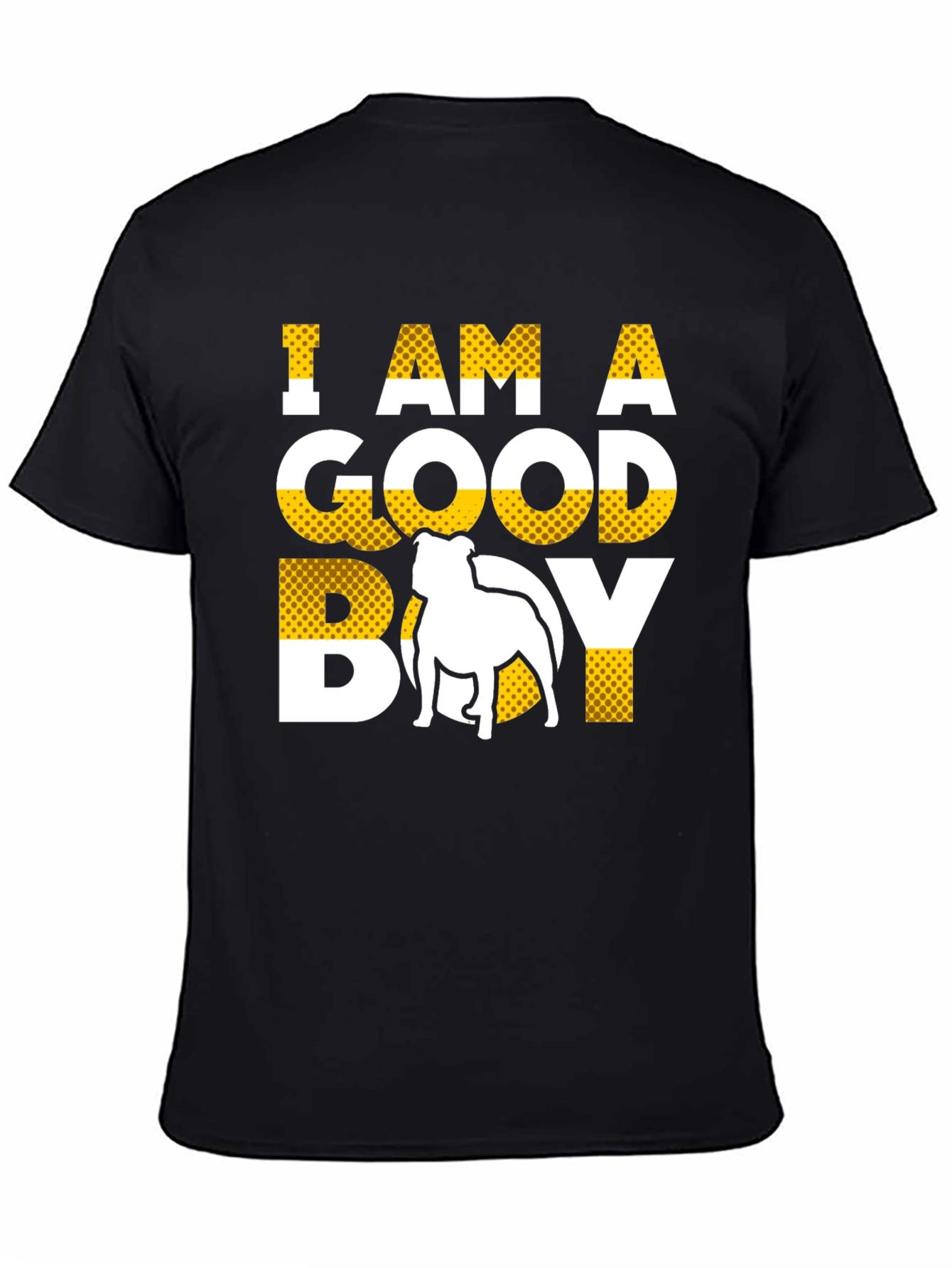 I Am A Good Boy Graphic Tee Bulldog Lover