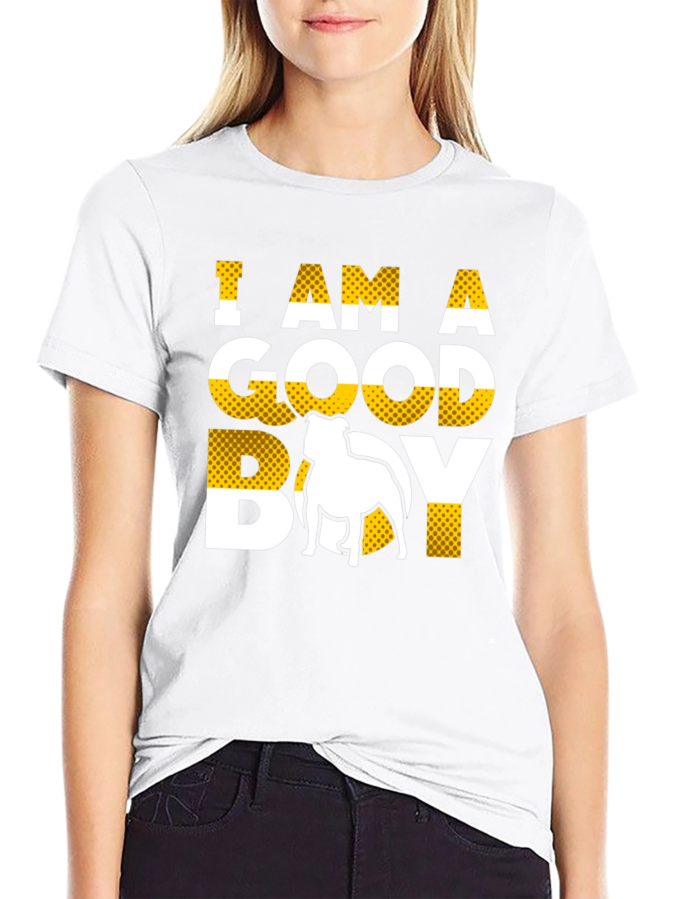 I Am A Good Boy Graphic Tee Bulldog Lover