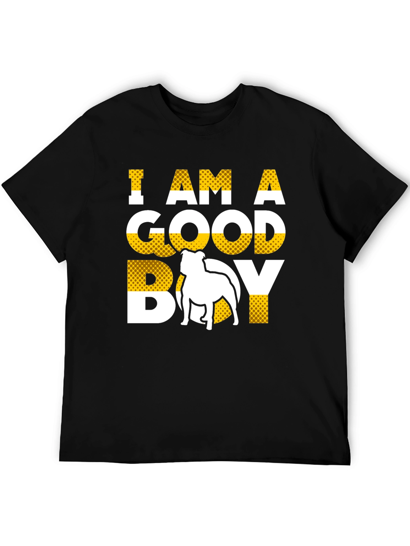 I Am A Good Boy Graphic Tee Bulldog Lover