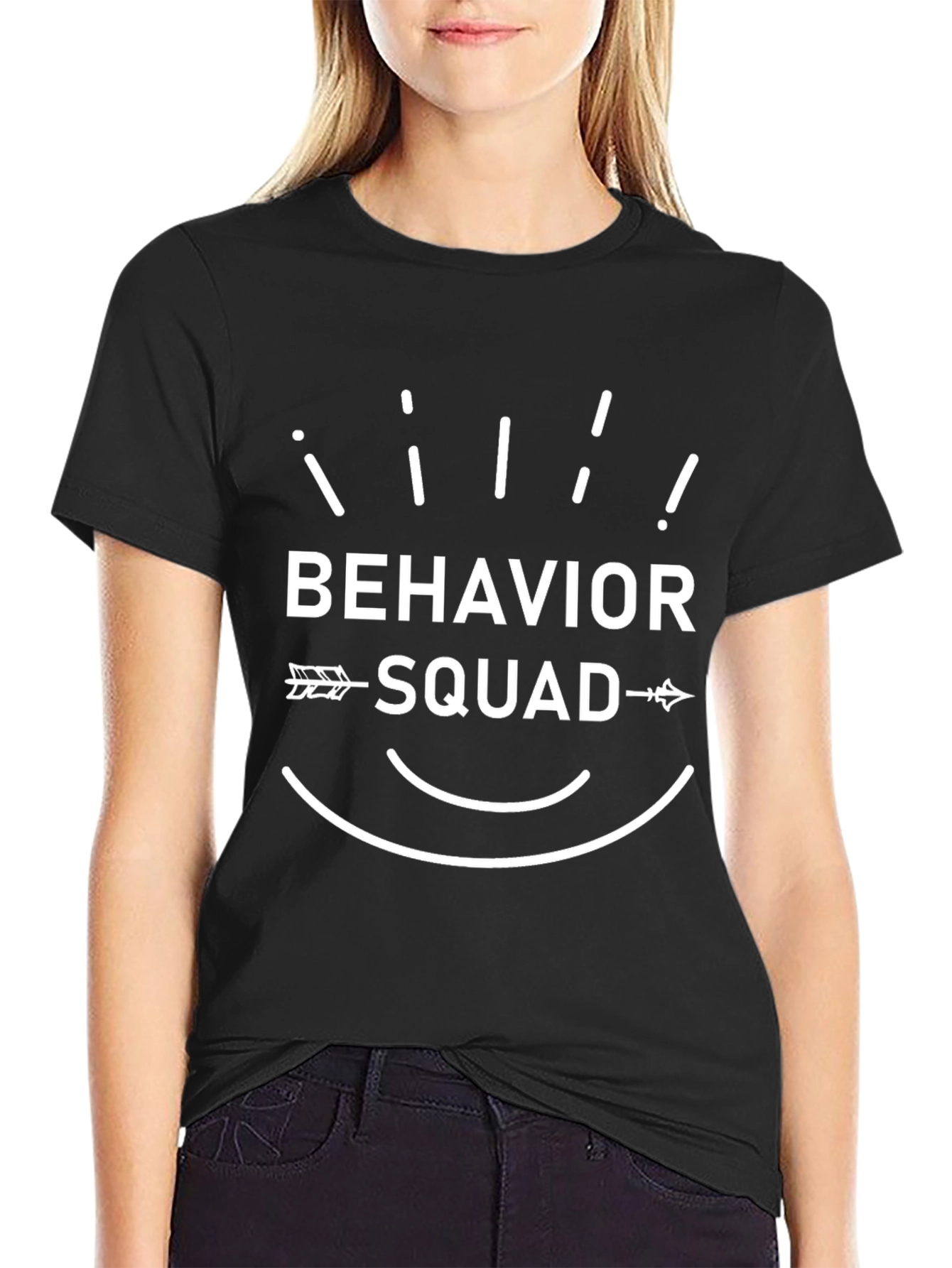 Behavior Squad Graphic Tee - Unisex Black T-Shirt