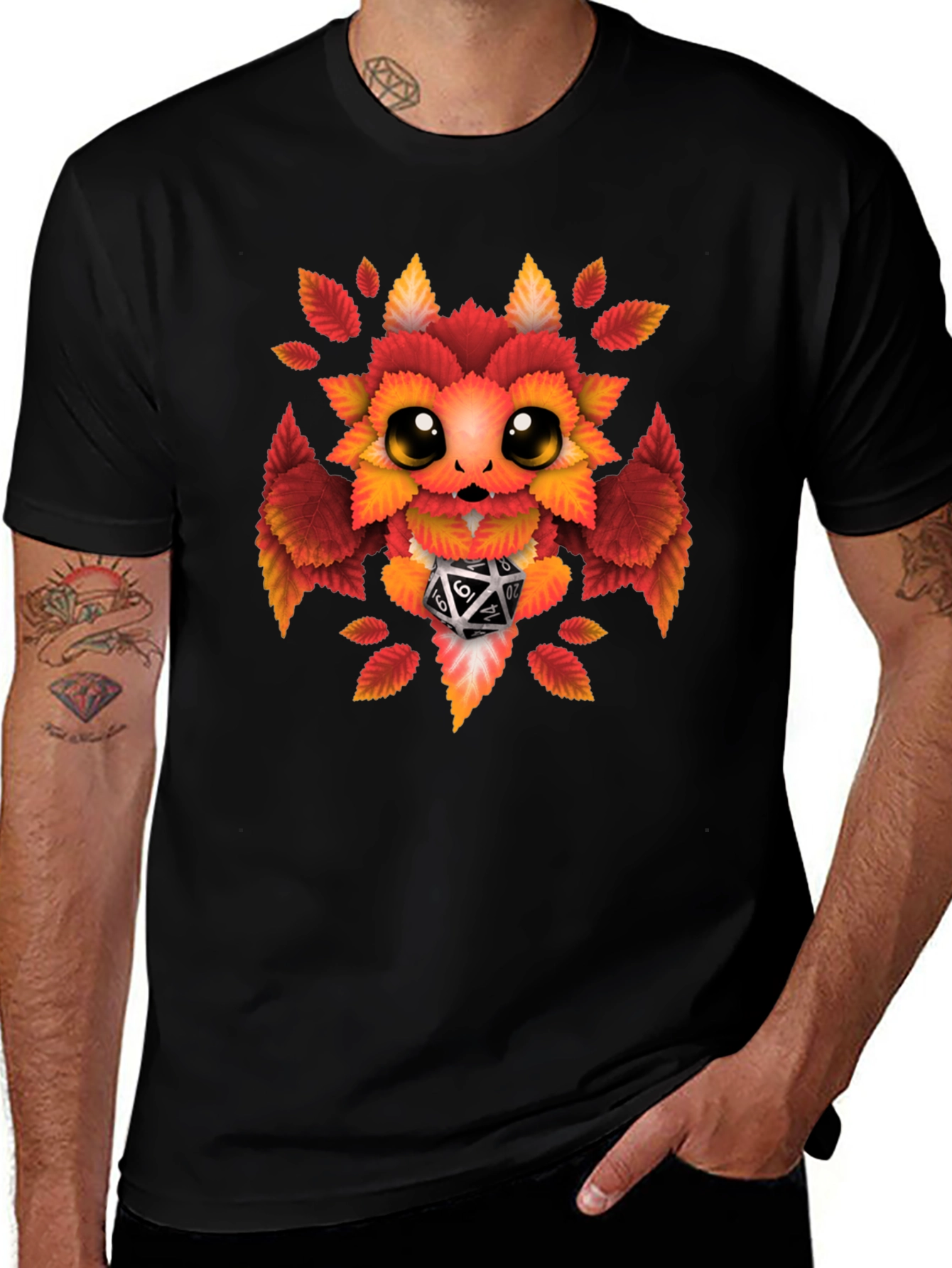 Autumn Leaf Dragon T-Shirt