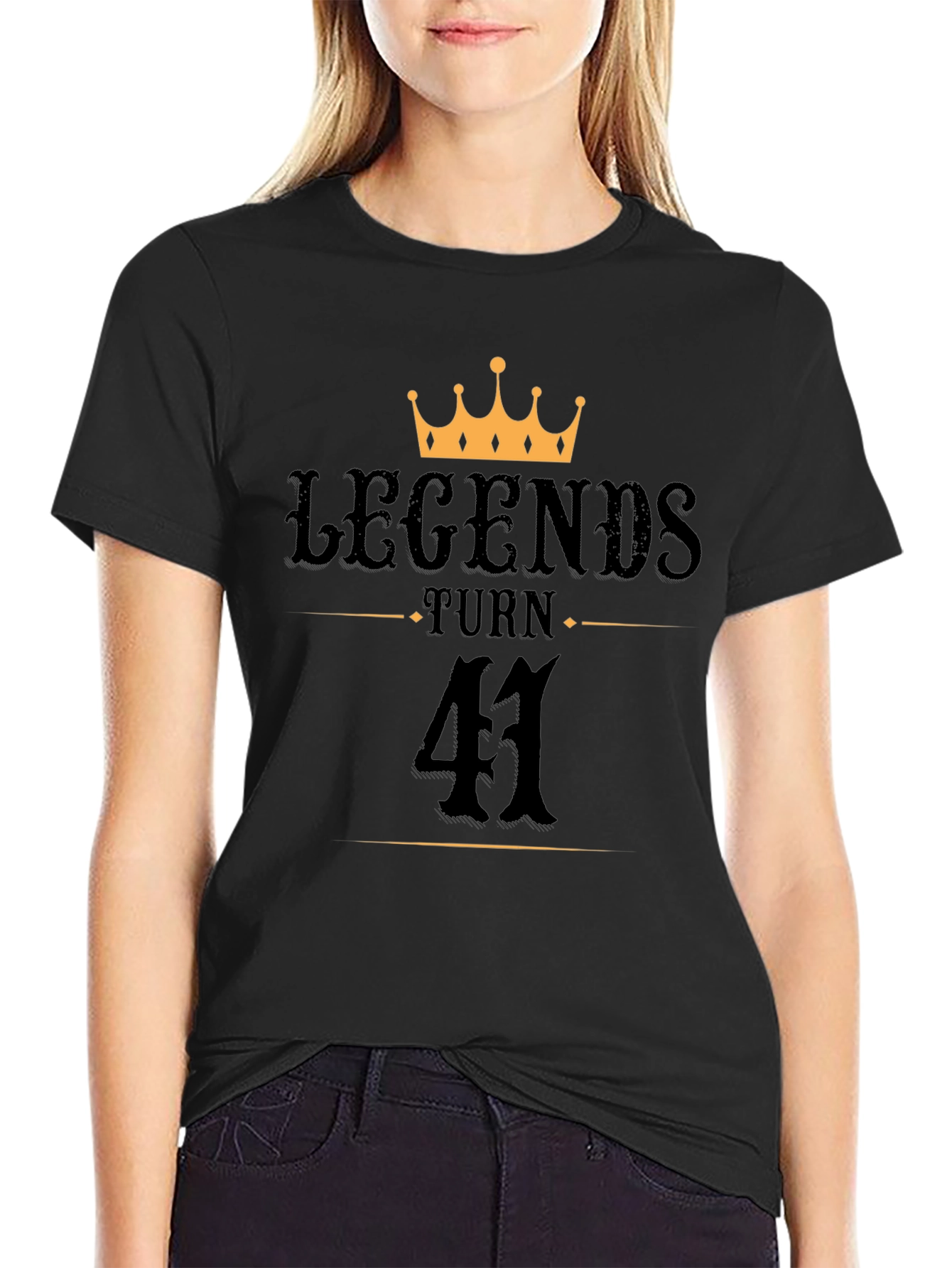 Legends Turn 41 T-Shirt - Birthday Gift