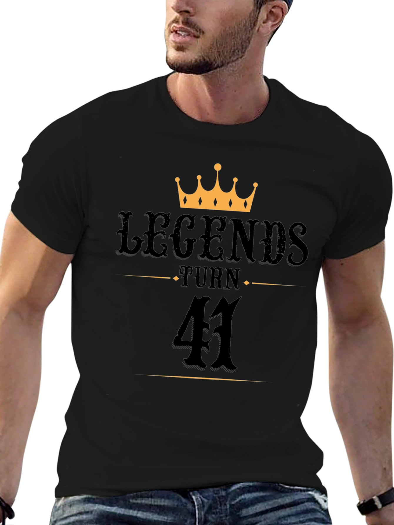 Legends Turn 41 T-Shirt - Birthday Gift