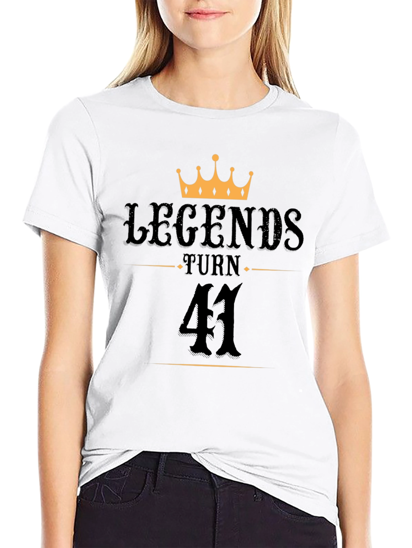 Legends Turn 41 T-Shirt - Birthday Gift