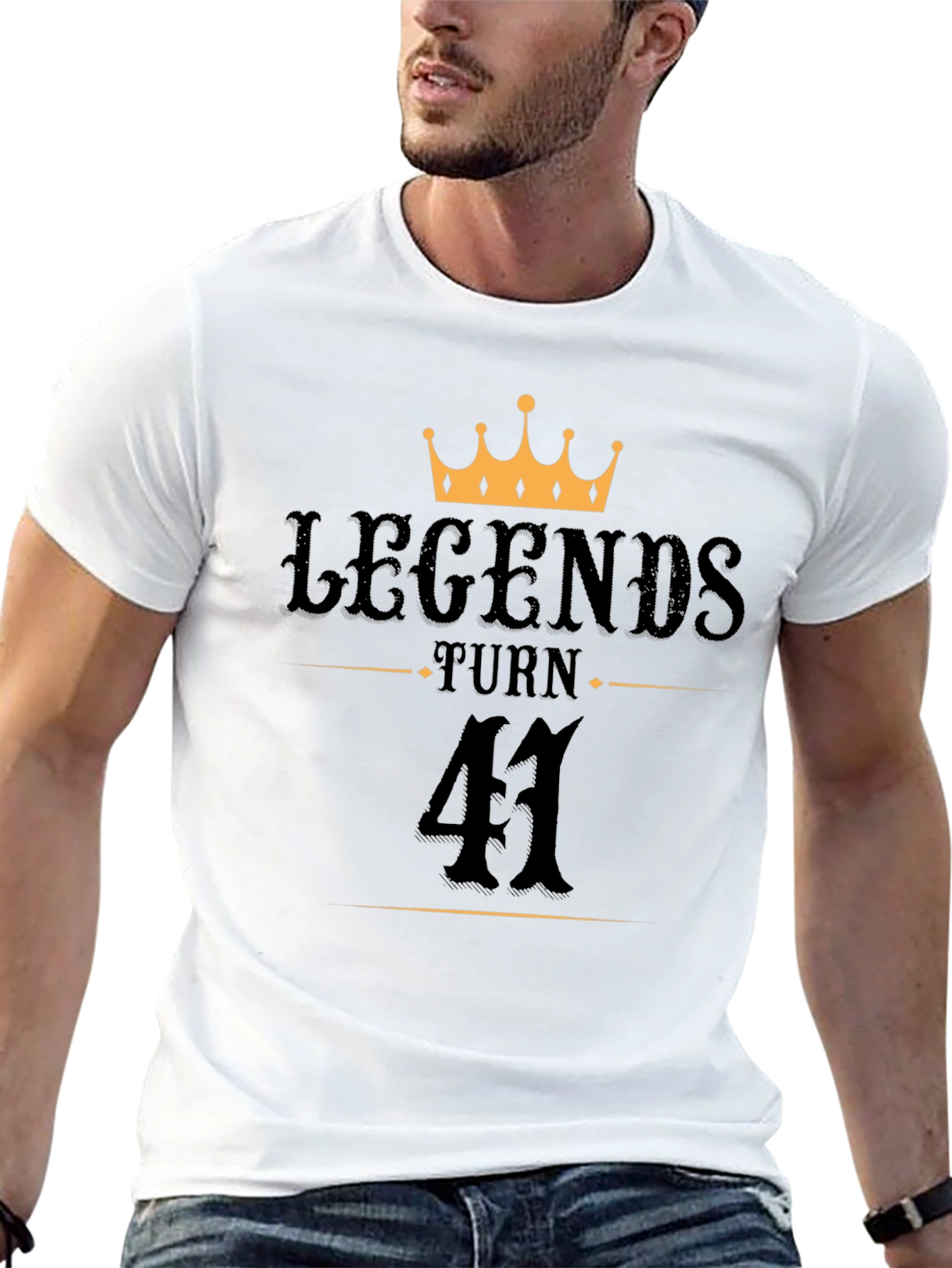 Legends Turn 41 T-Shirt - Birthday Gift