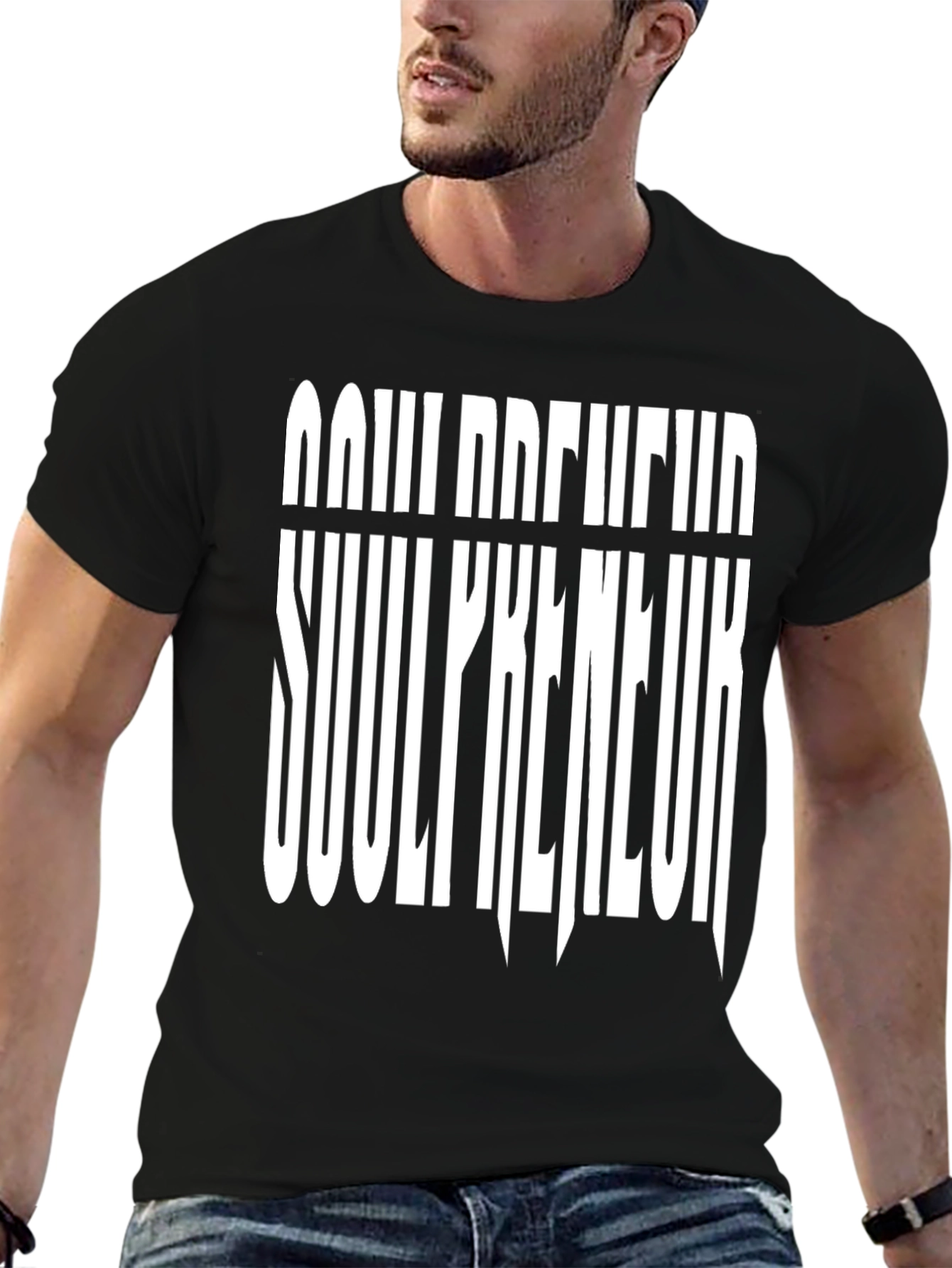Soulpreneur Black Graphic Tee