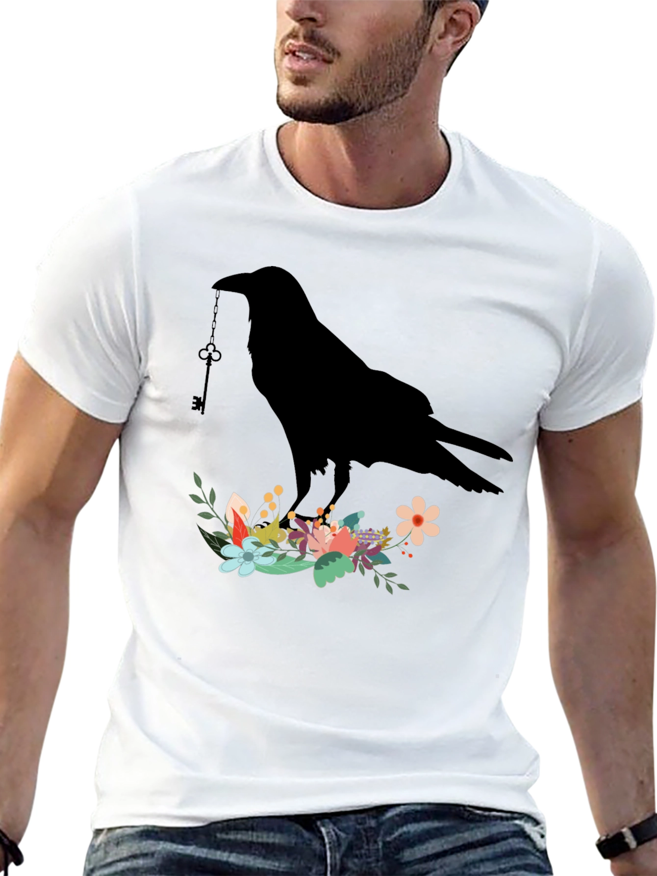 Raven & Key Floral T-Shirt