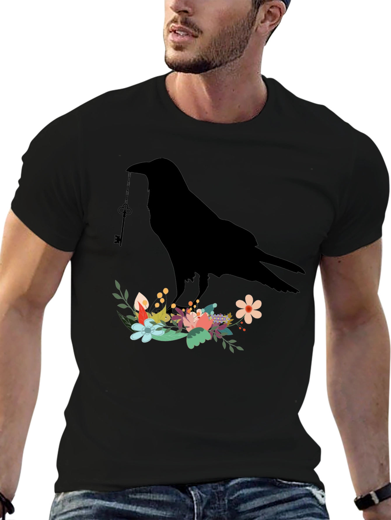 Raven & Key Floral T-Shirt