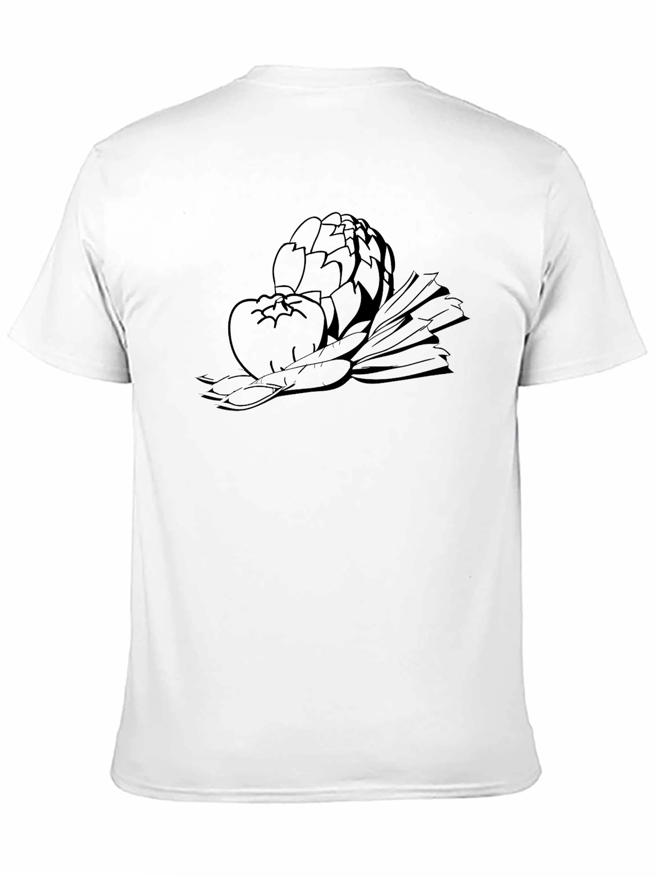 Vegetable Graphic T-Shirt - Organic Feel