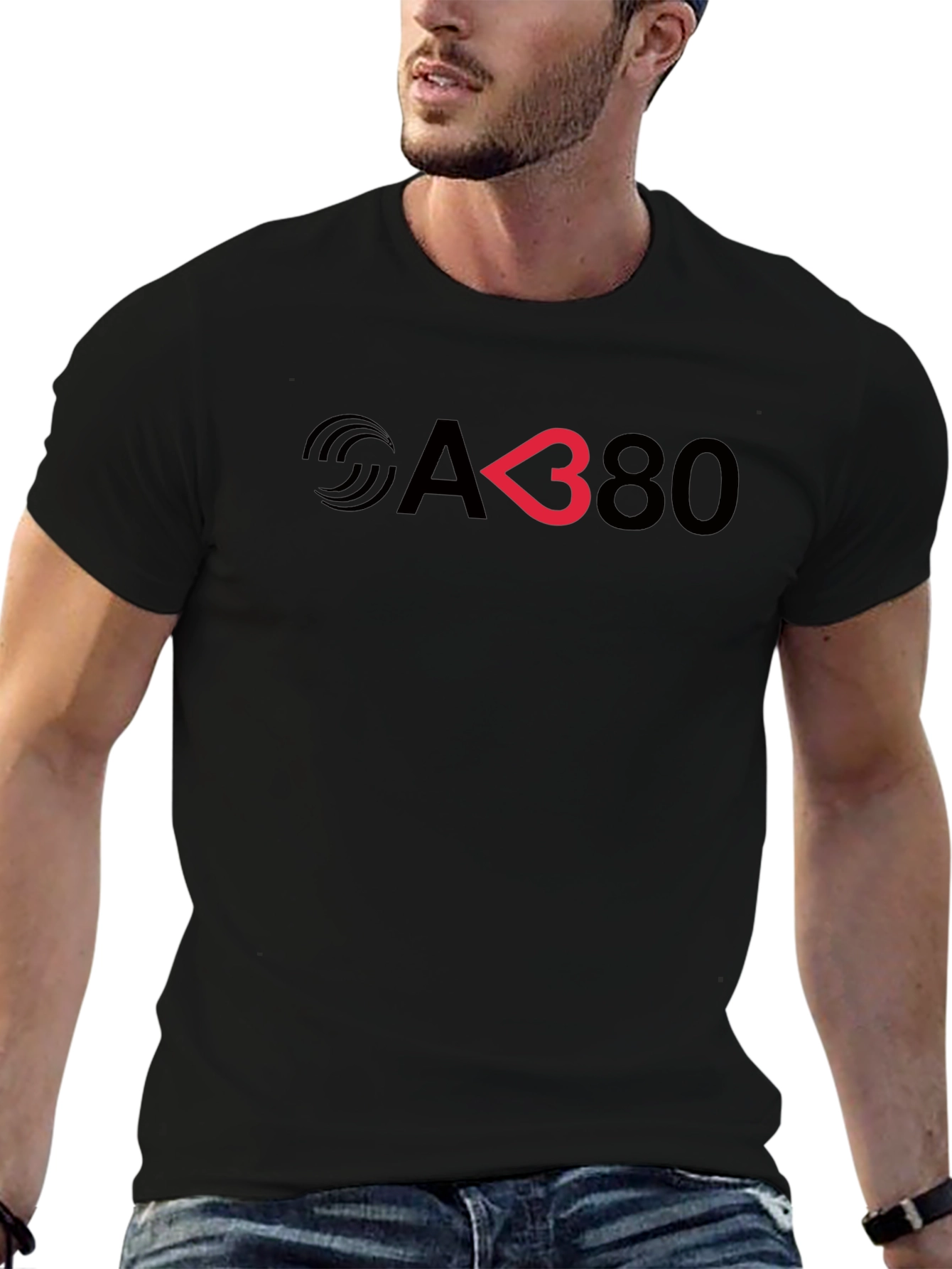 A380 Graphic T-Shirt | Cool Airline Tee