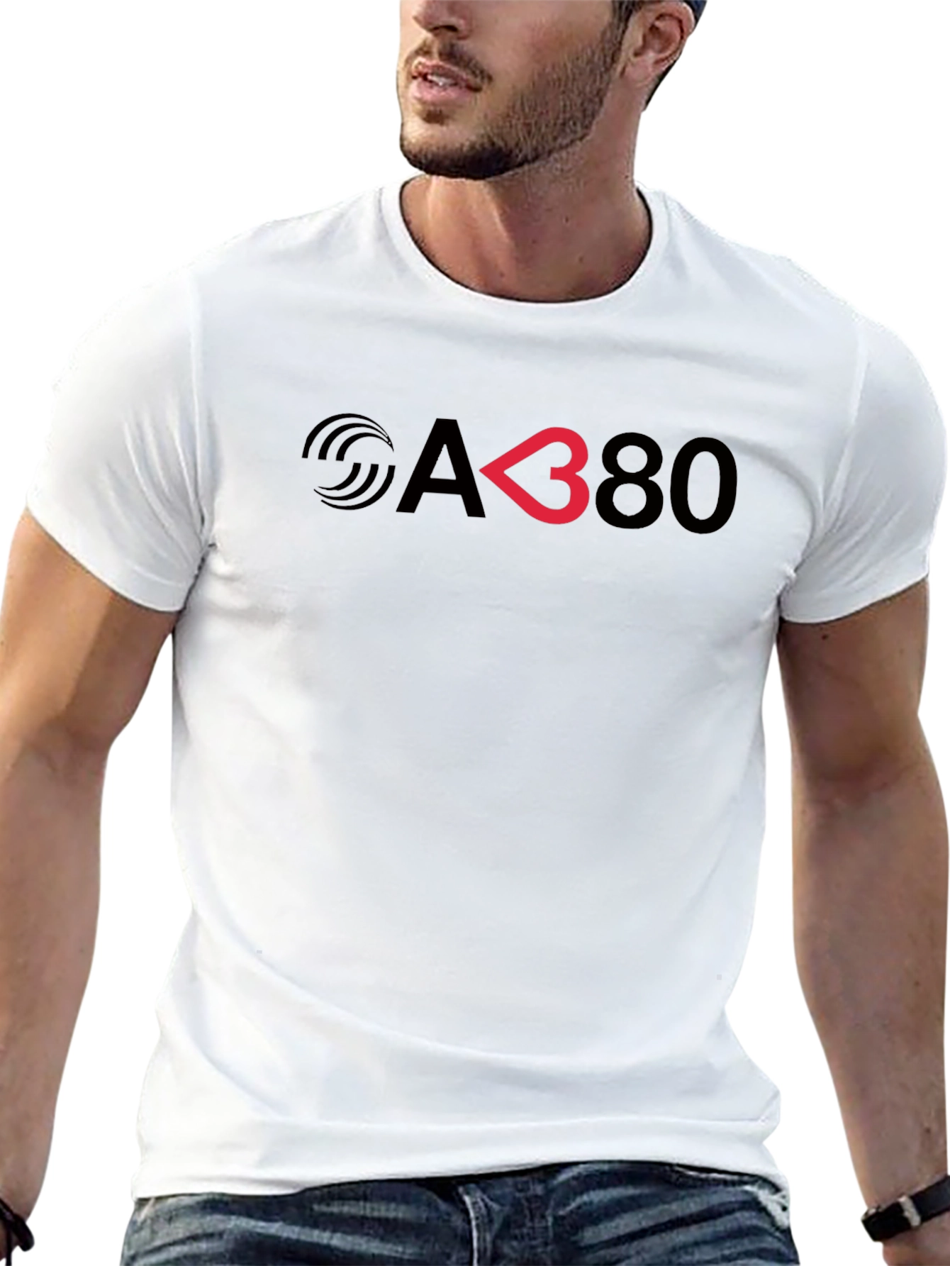 A380 Graphic T-Shirt | Cool Airline Tee