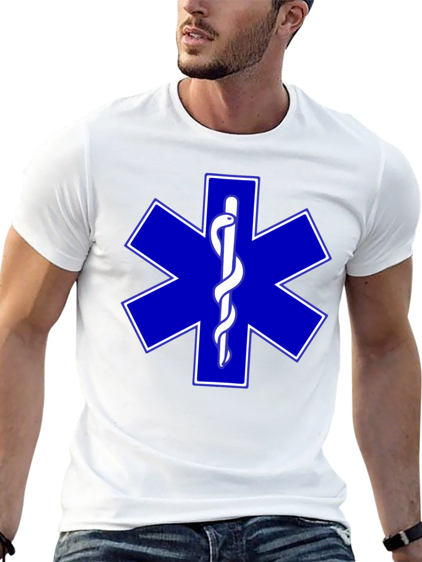 Star of Life EMT T-Shirt - Medical Symbol Tee