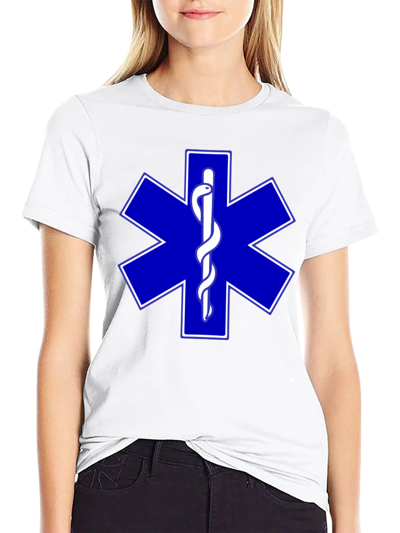 Star of Life EMT T-Shirt - Medical Symbol Tee